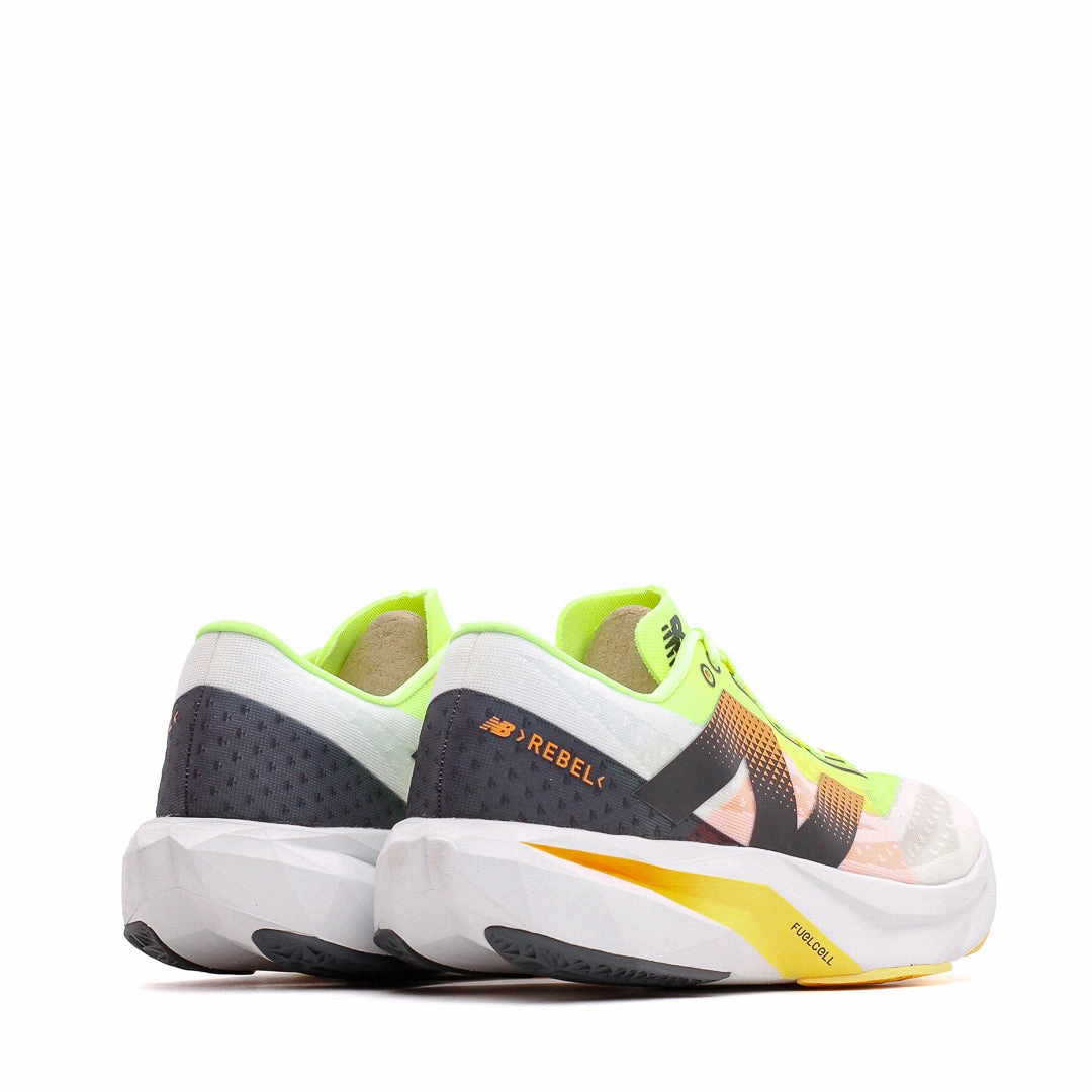 Urban Stride New Balance Men FuelCell Rebel v4 White Lime MFCXLL4
