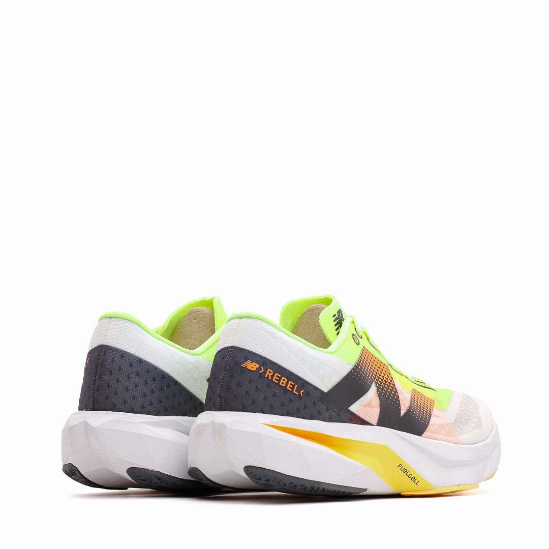 Urban Stride New Balance Men FuelCell Rebel v4 White Lime MFCXLL4