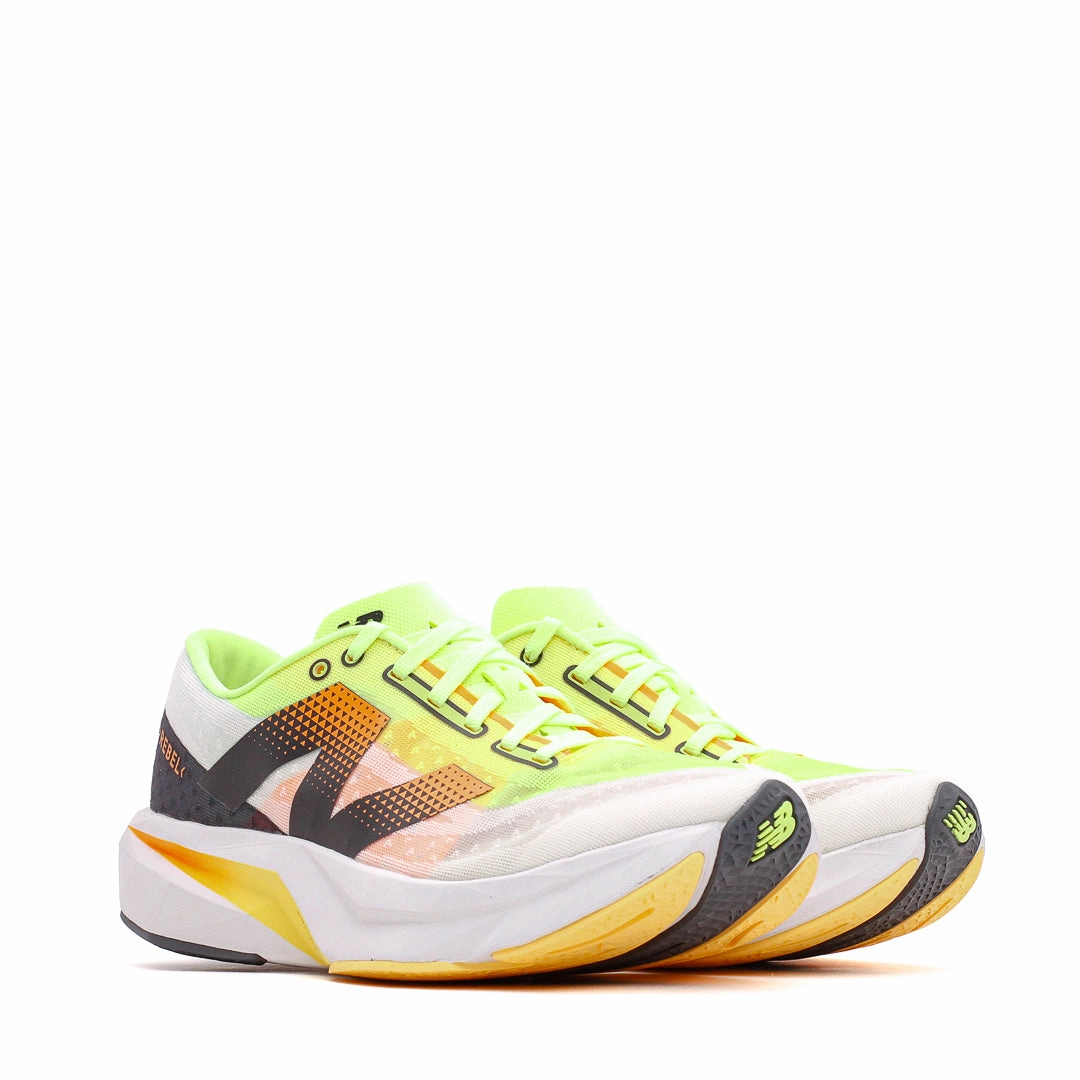 Urban Stride New Balance Men FuelCell Rebel v4 White Lime MFCXLL4