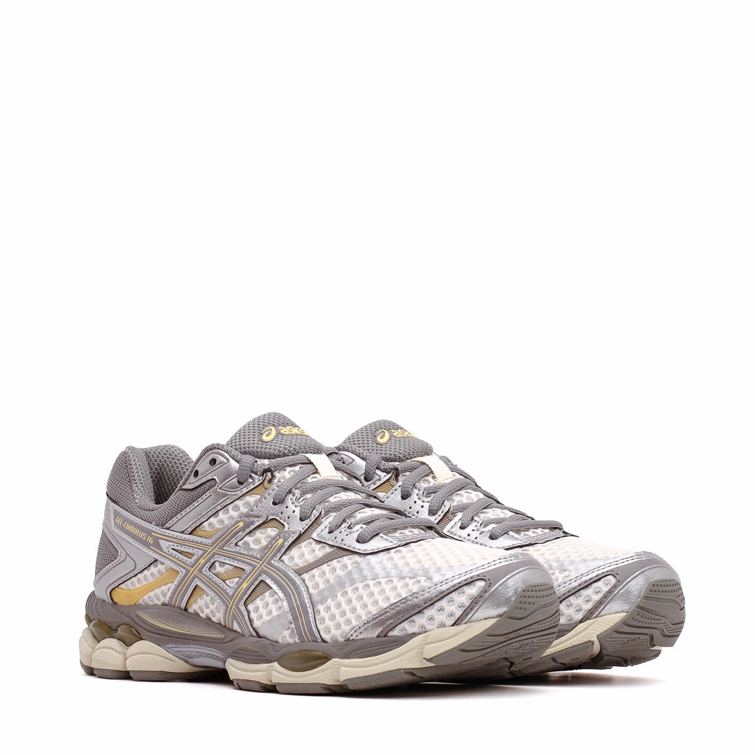 Urban Walk Step Glide Asics Unisex Gel-Cumulus 16 Cream Clay Grey 1203A733-101