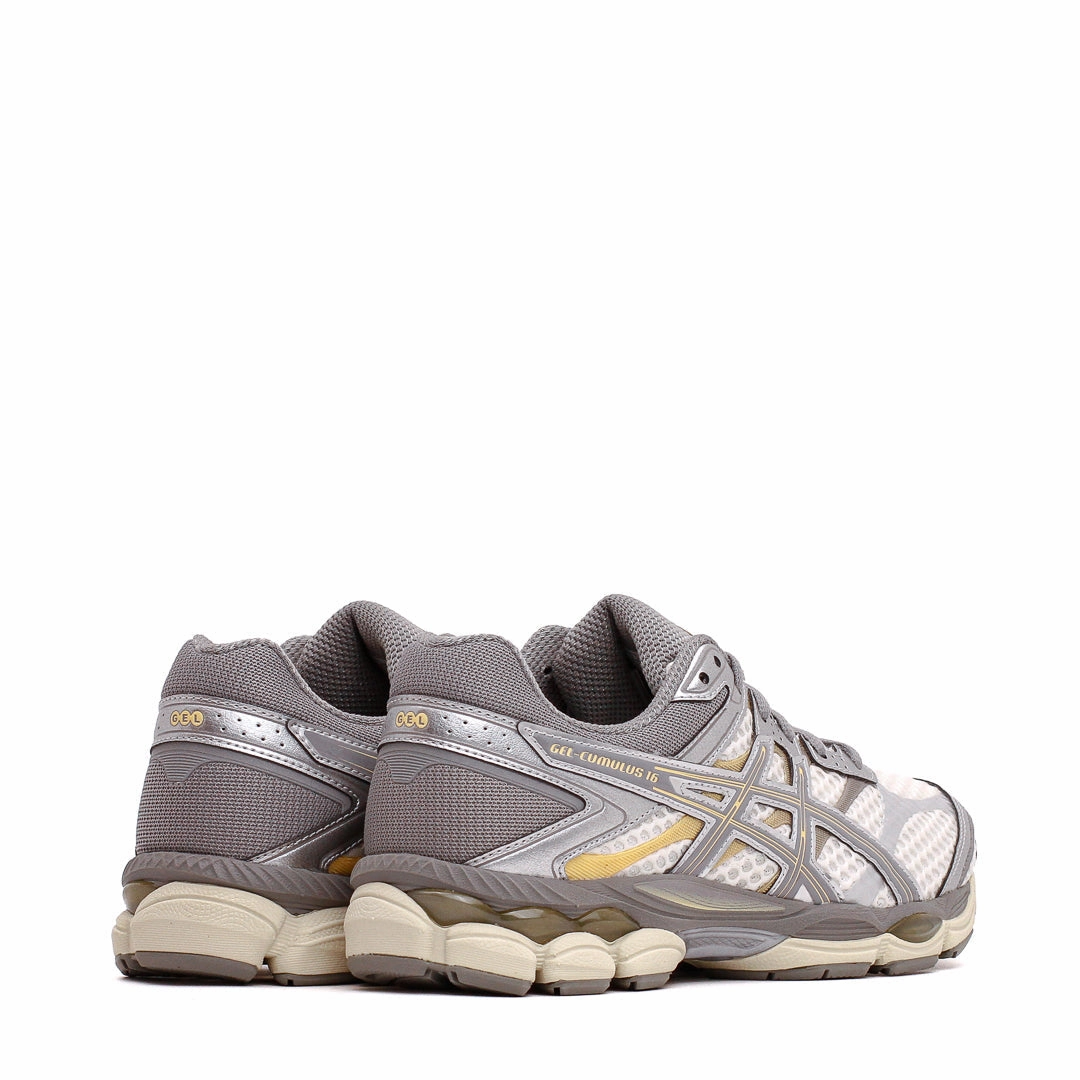 Urban Walk Step Glide Asics Unisex Gel-Cumulus 16 Cream Clay Grey 1203A733-101