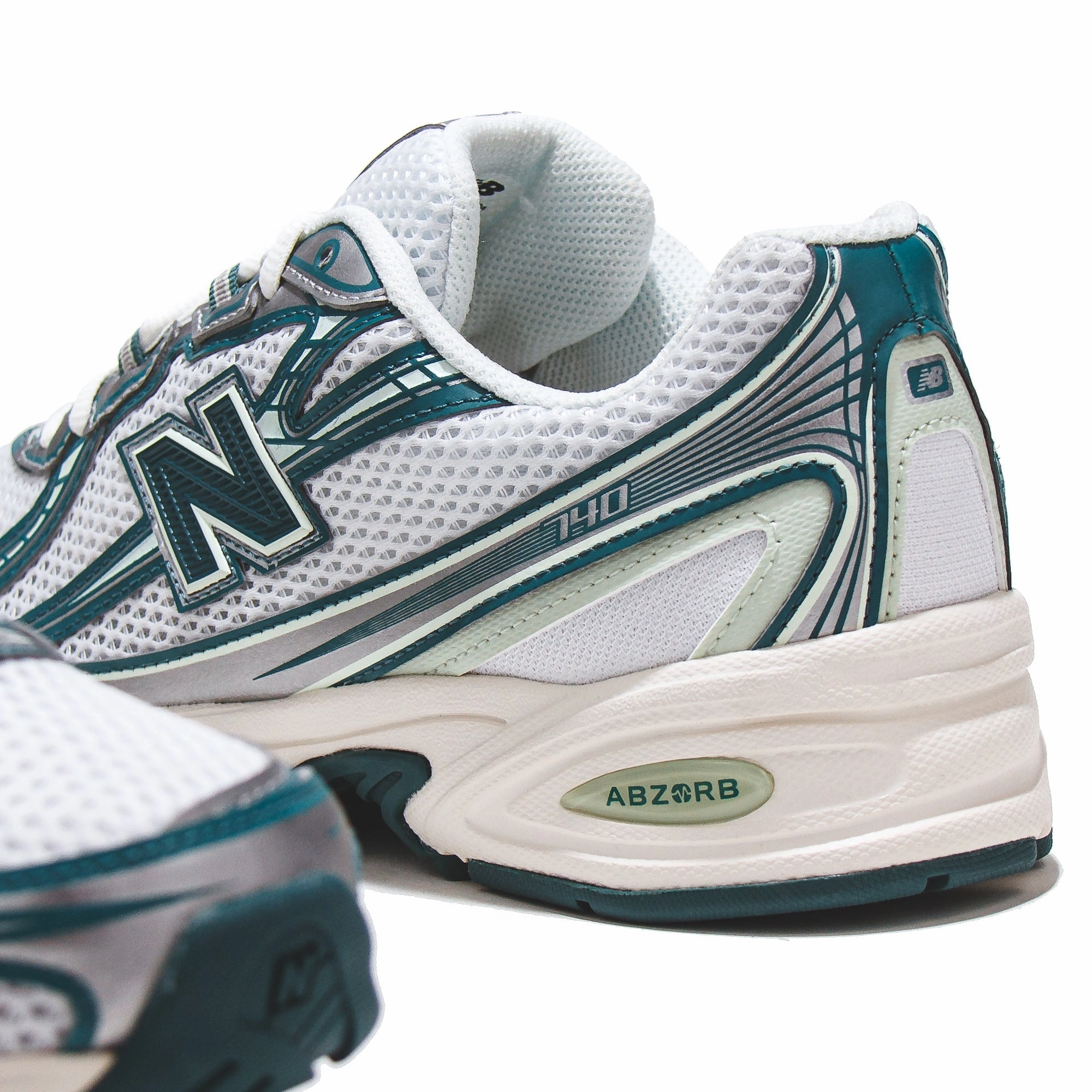 Urban Wear New Balance Unisex 740 White Green U740GR2