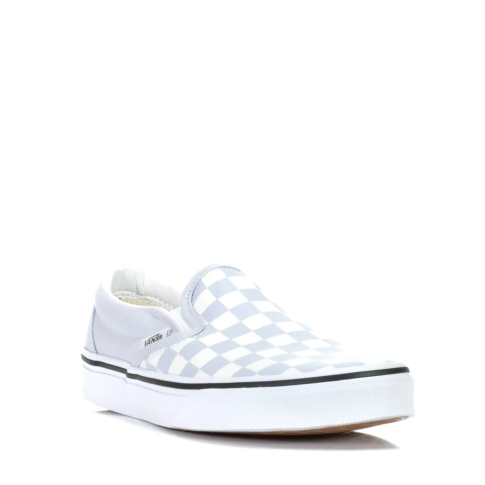 Vans Classic Slip-On Checkerboard Halogen Blue Plush Touch