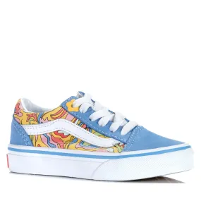 Effortless Wear Sleek Style Vans Old Skool Tropadelic Youth True White/Multi