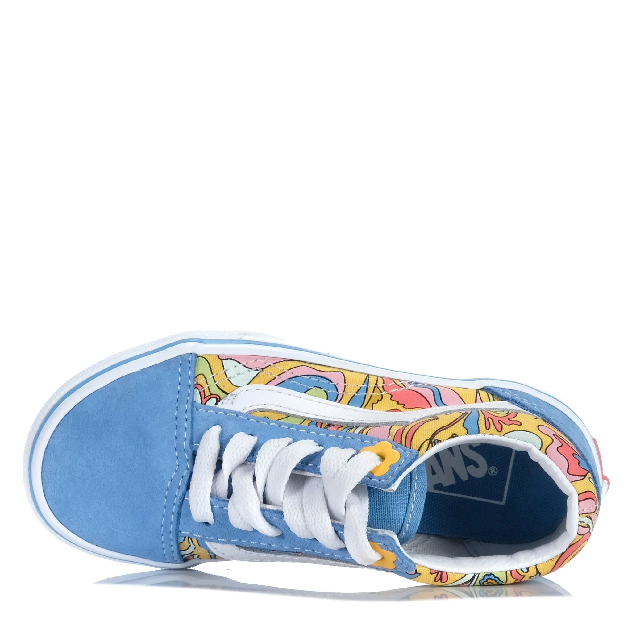 Vans Old Skool Tropadelic Youth True White/Multi Perfect Build