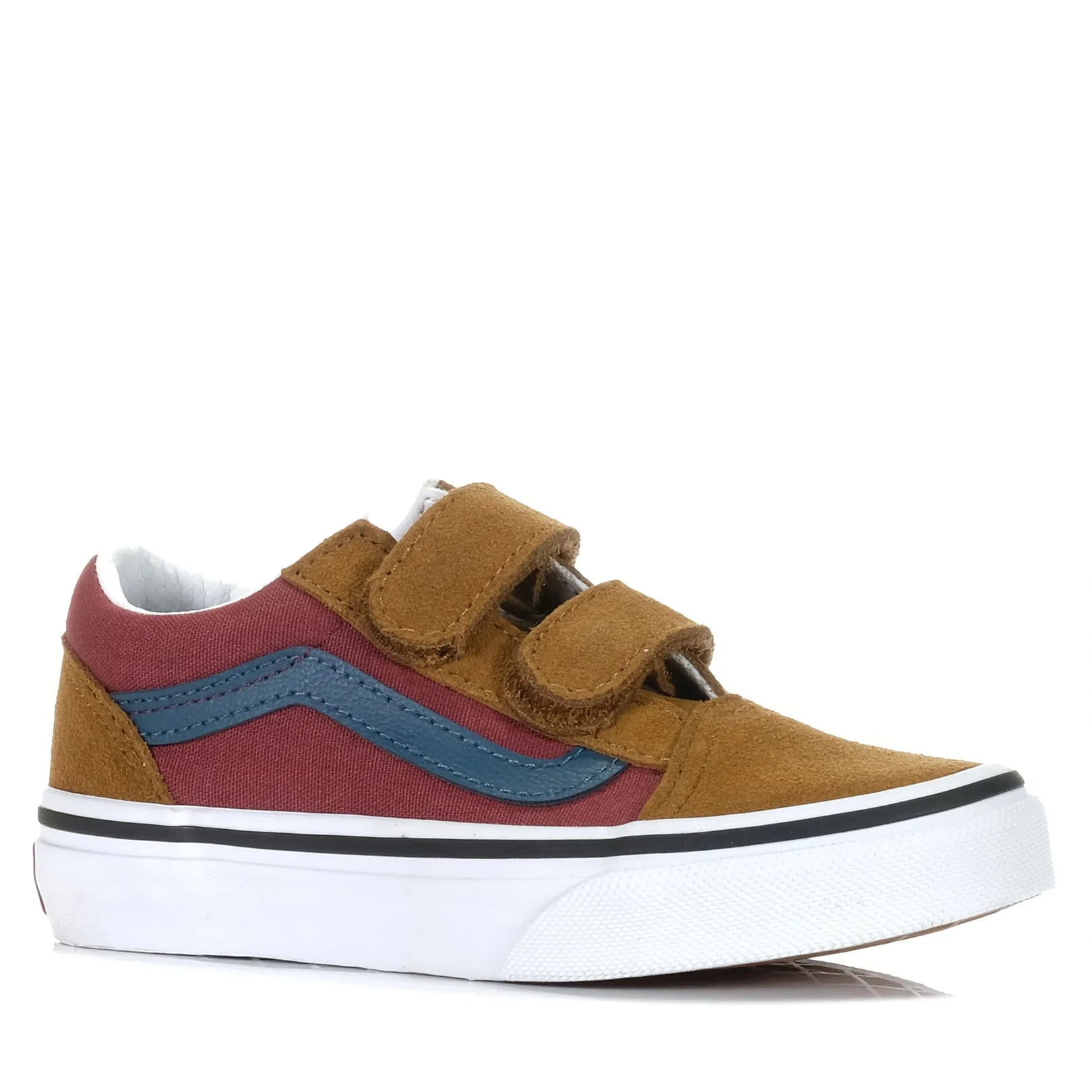 Vans Old Skool V Block Multi/White Daily Trainer Cool Look