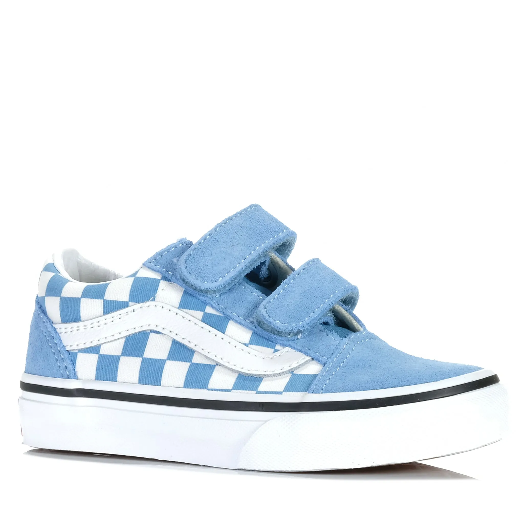 Vans Old Skool V Checkerboard Heritage Blue Easy Cushioning