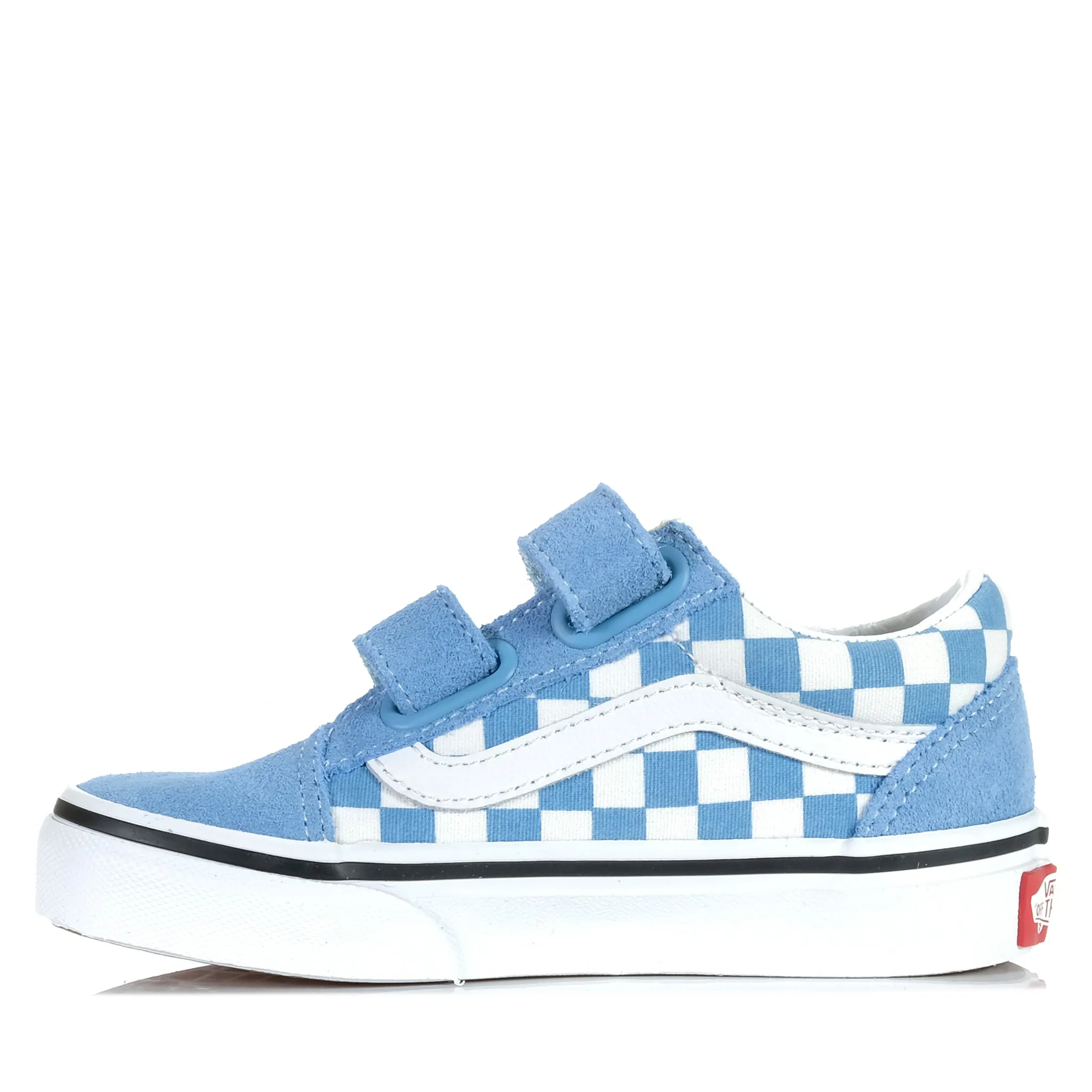 Vans Old Skool V Checkerboard Heritage Blue Easy Cushioning