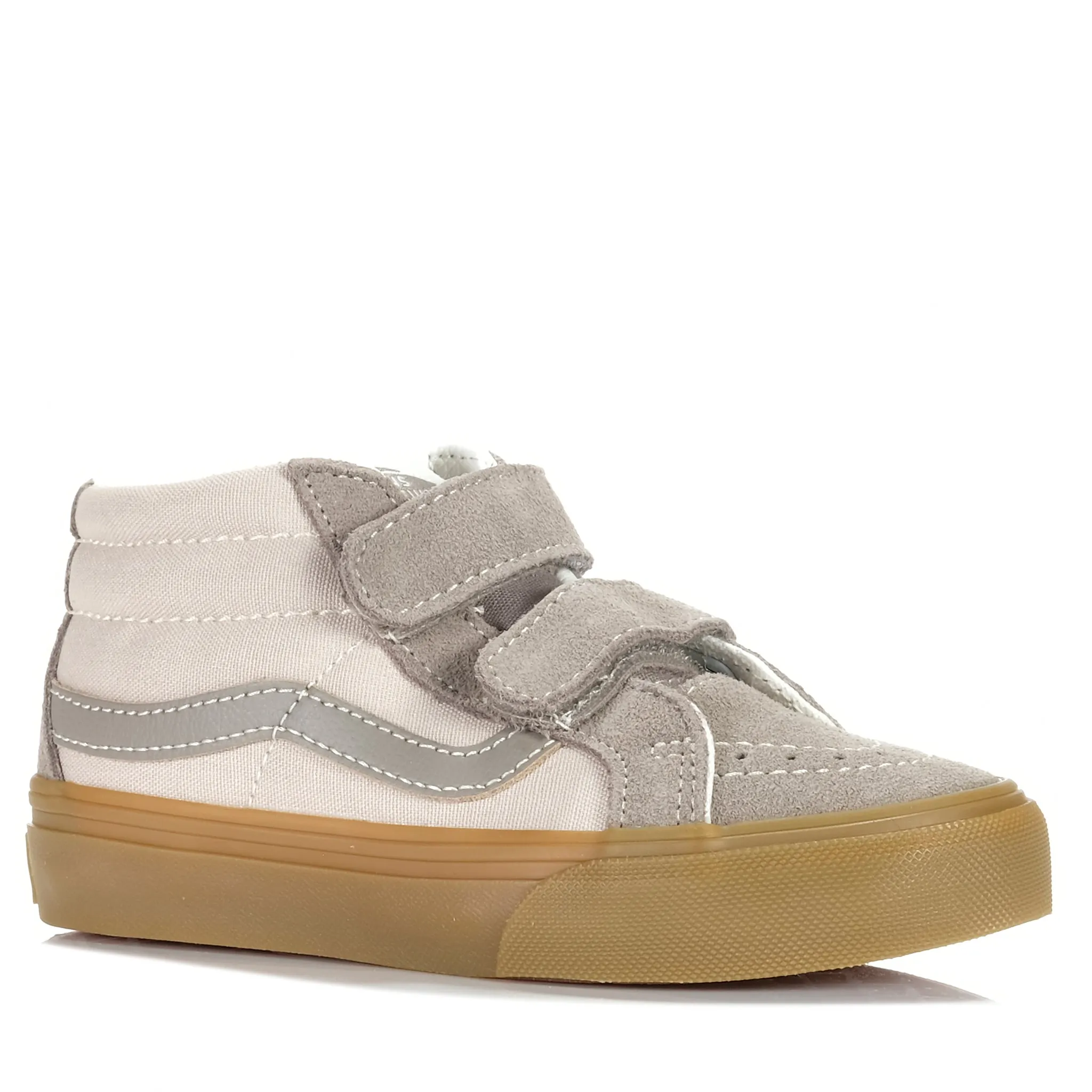Easy Run Street Motion Vans Sk8-Mid Reissue V Neutral Block Grey Gum