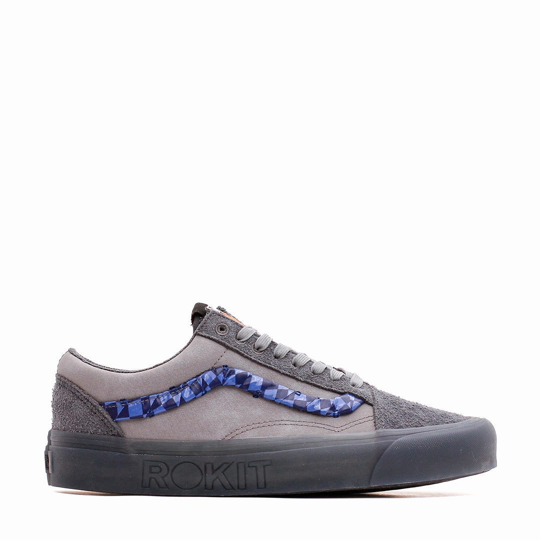 Leisure Fit Bridge Jog Vans Men Old Skool 36 DX WS x Rokit Grey VN0000SRBKU