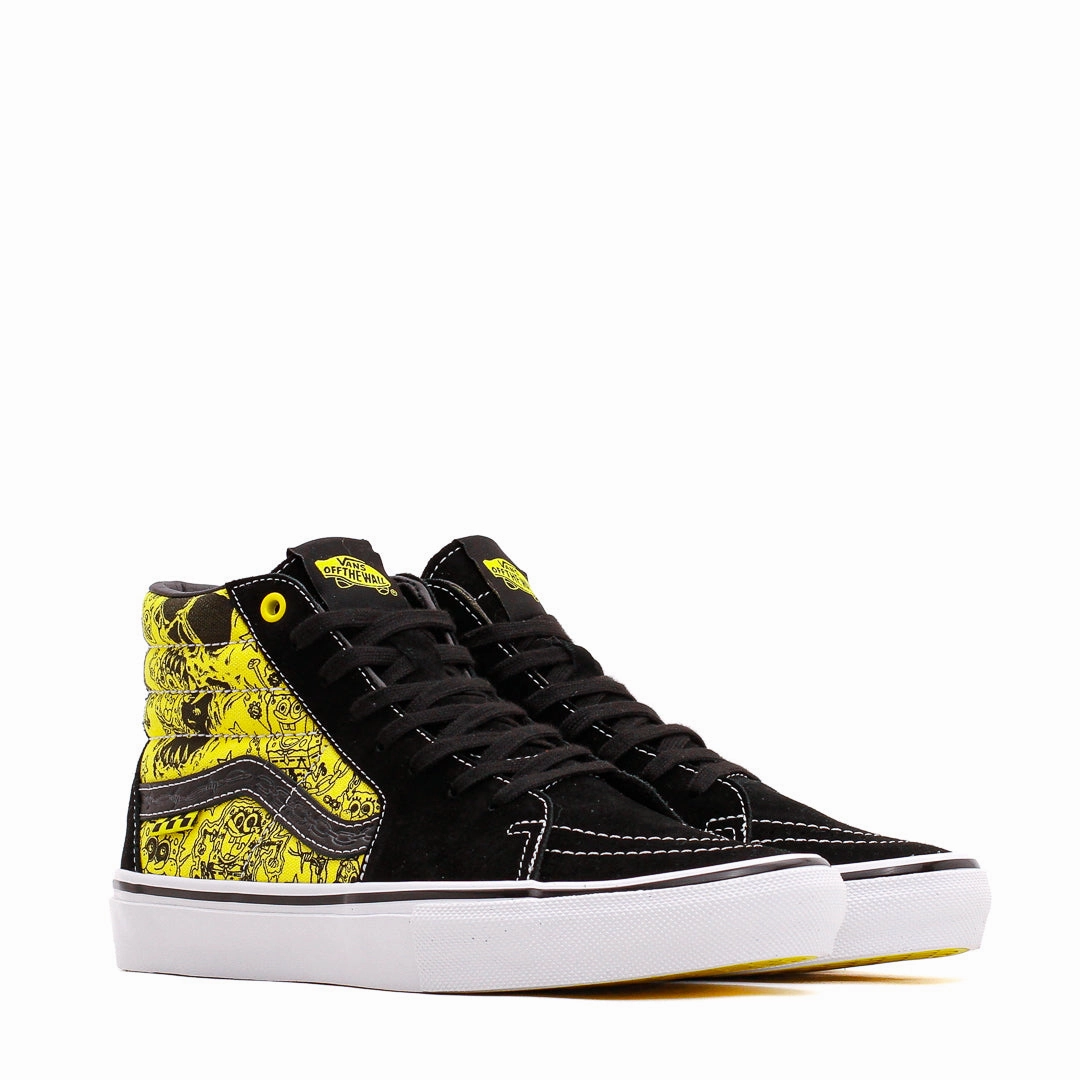Vans Men Skate Sk8-Hi Spongebob VN0A5FCCZAU Flexible Step
