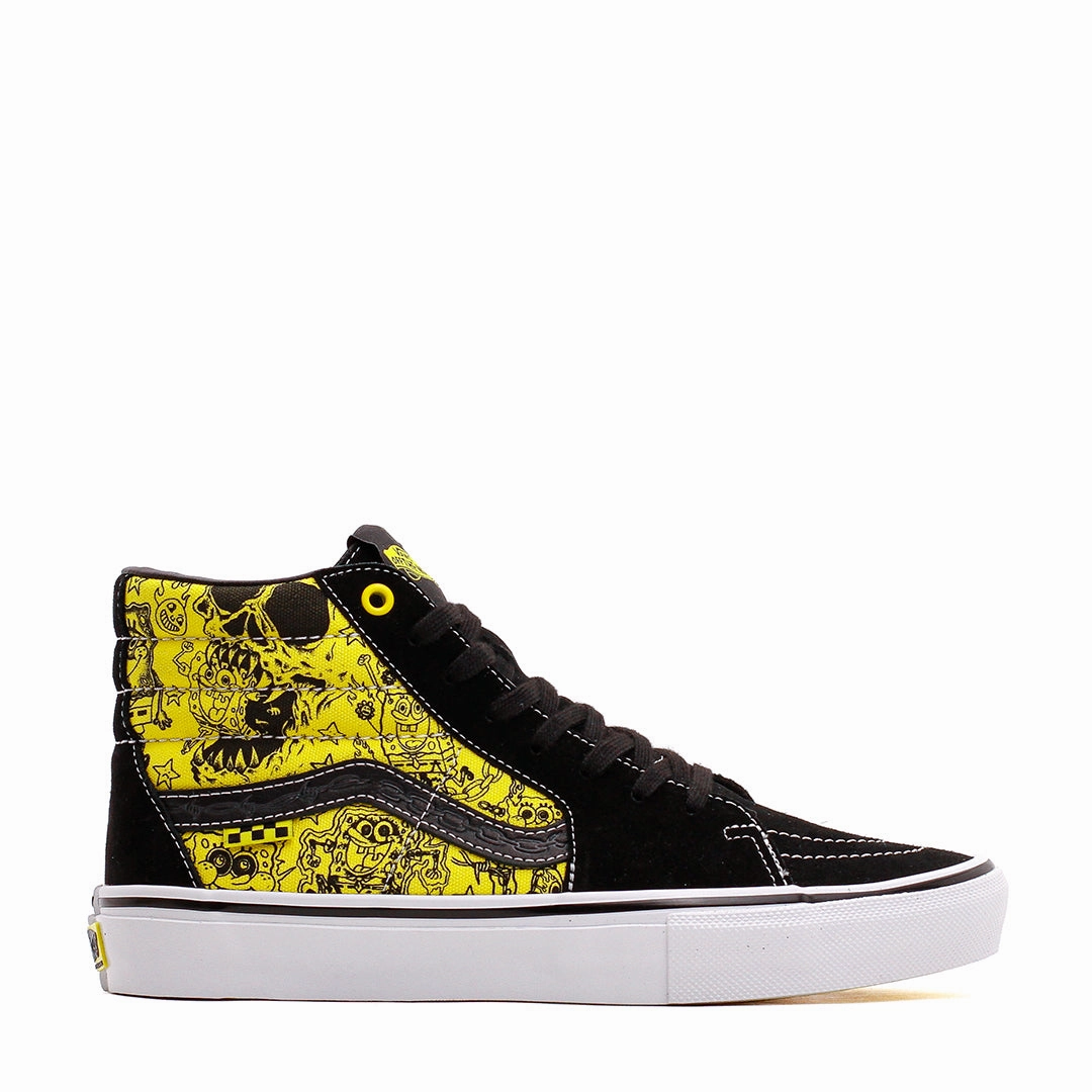Vans Men Skate Sk8-Hi Spongebob VN0A5FCCZAU Flexible Step