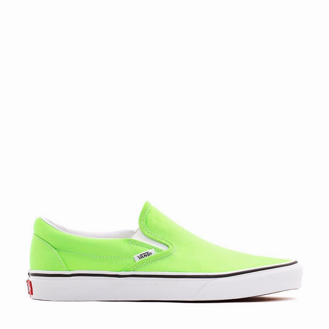 Vans Men UA Classic Slip-On Neon Green VN0A4U38WT5 Smart Walk