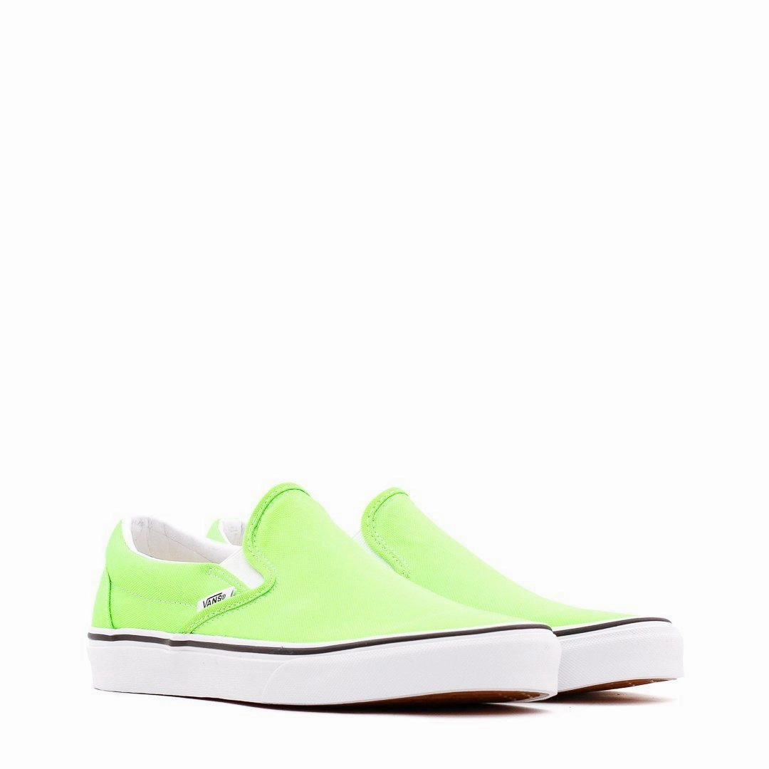 Vans Men UA Classic Slip-On Neon Green VN0A4U38WT5 Smart Walk