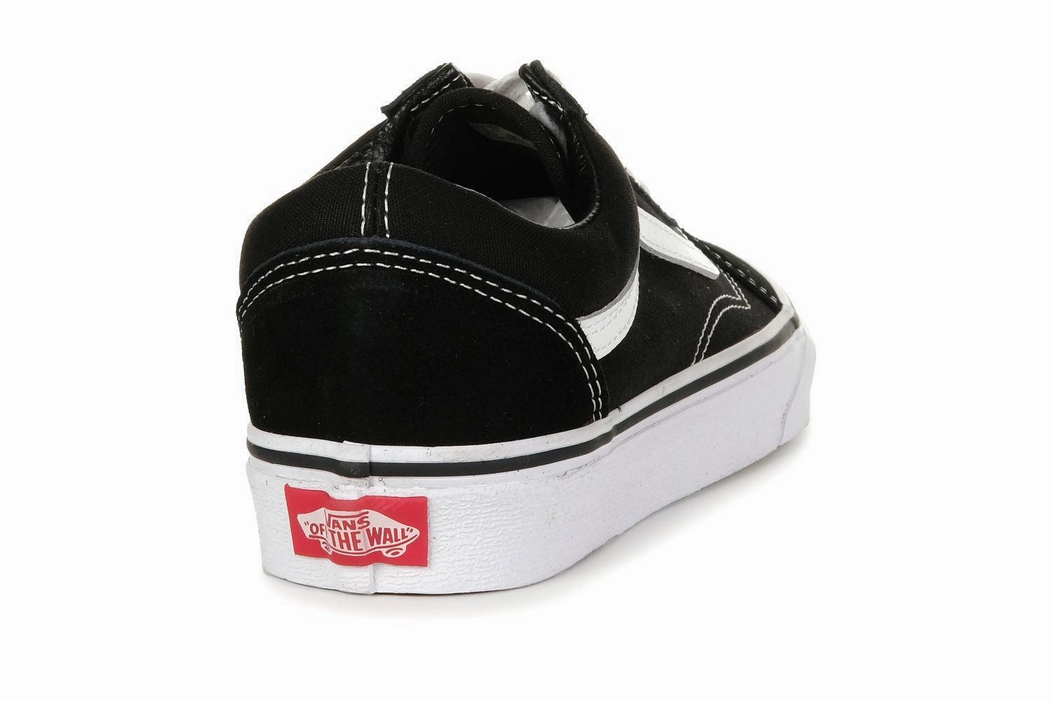 Vans Old Skool Black/White Rugged Build