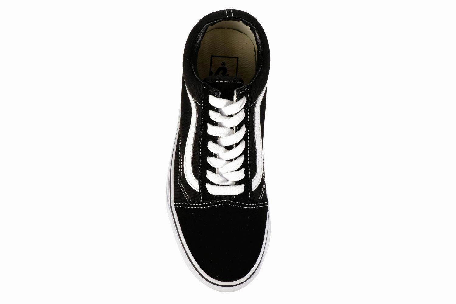 Vans Old Skool Black/White Rugged Build