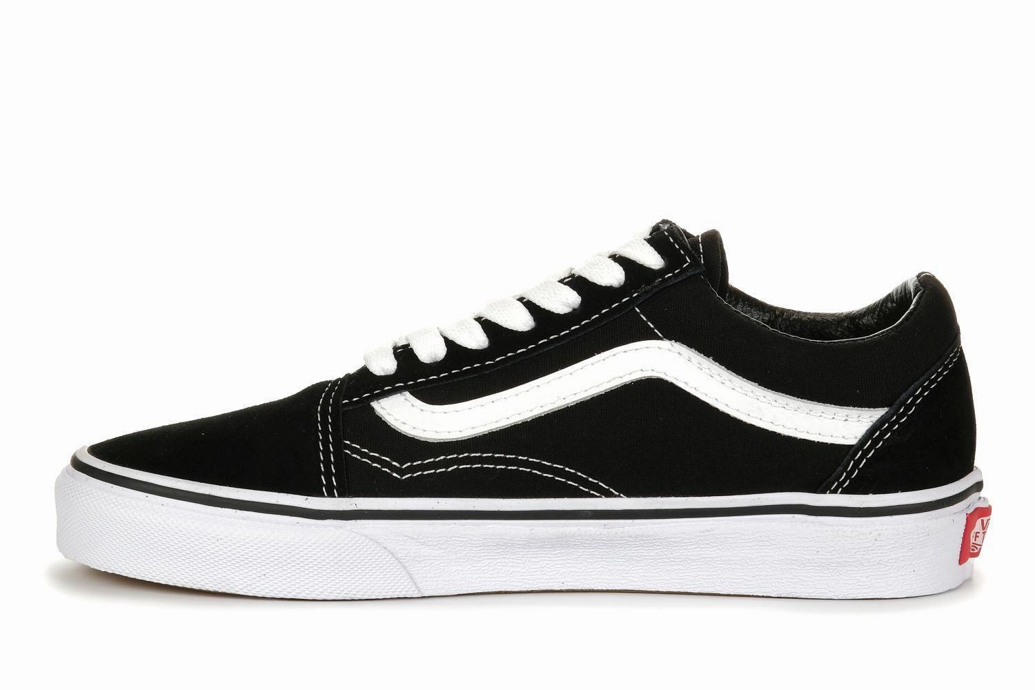 Vans Old Skool Black/White Rugged Build