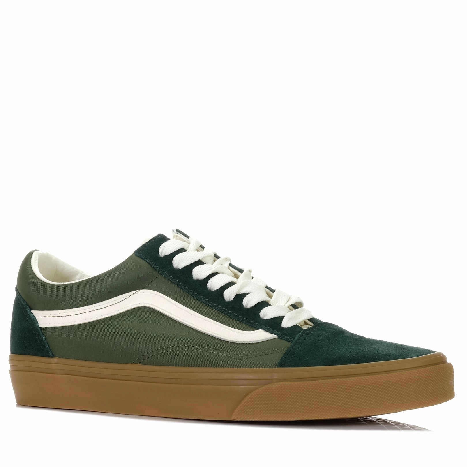Sleek lines Comfy Fit Vans Old Skool Sporty Green/Gum