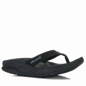 Step In Velous Oceanside Flip Black/Light Blue