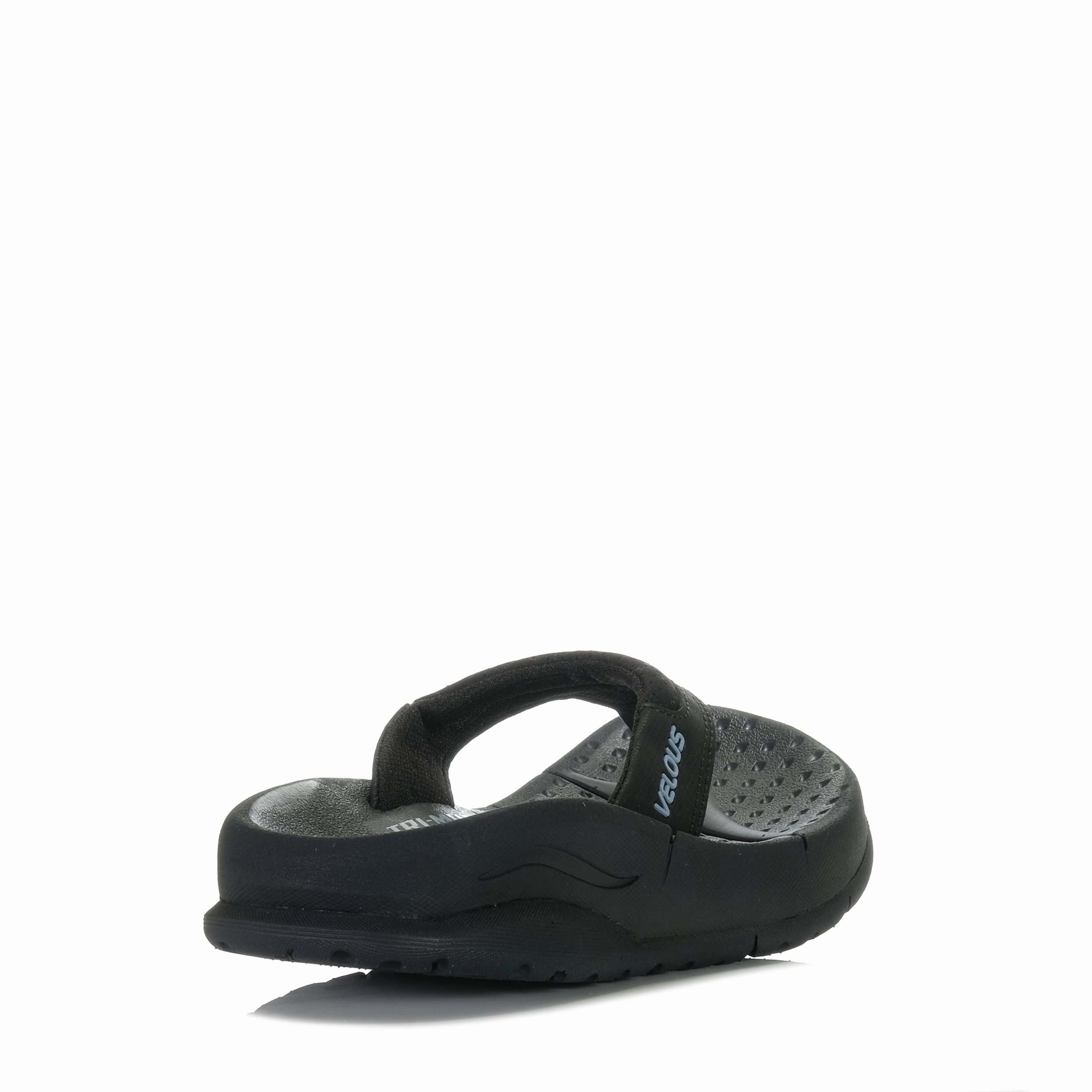 Velous Oceanside Flip Black/Light Blue Daily Comfort