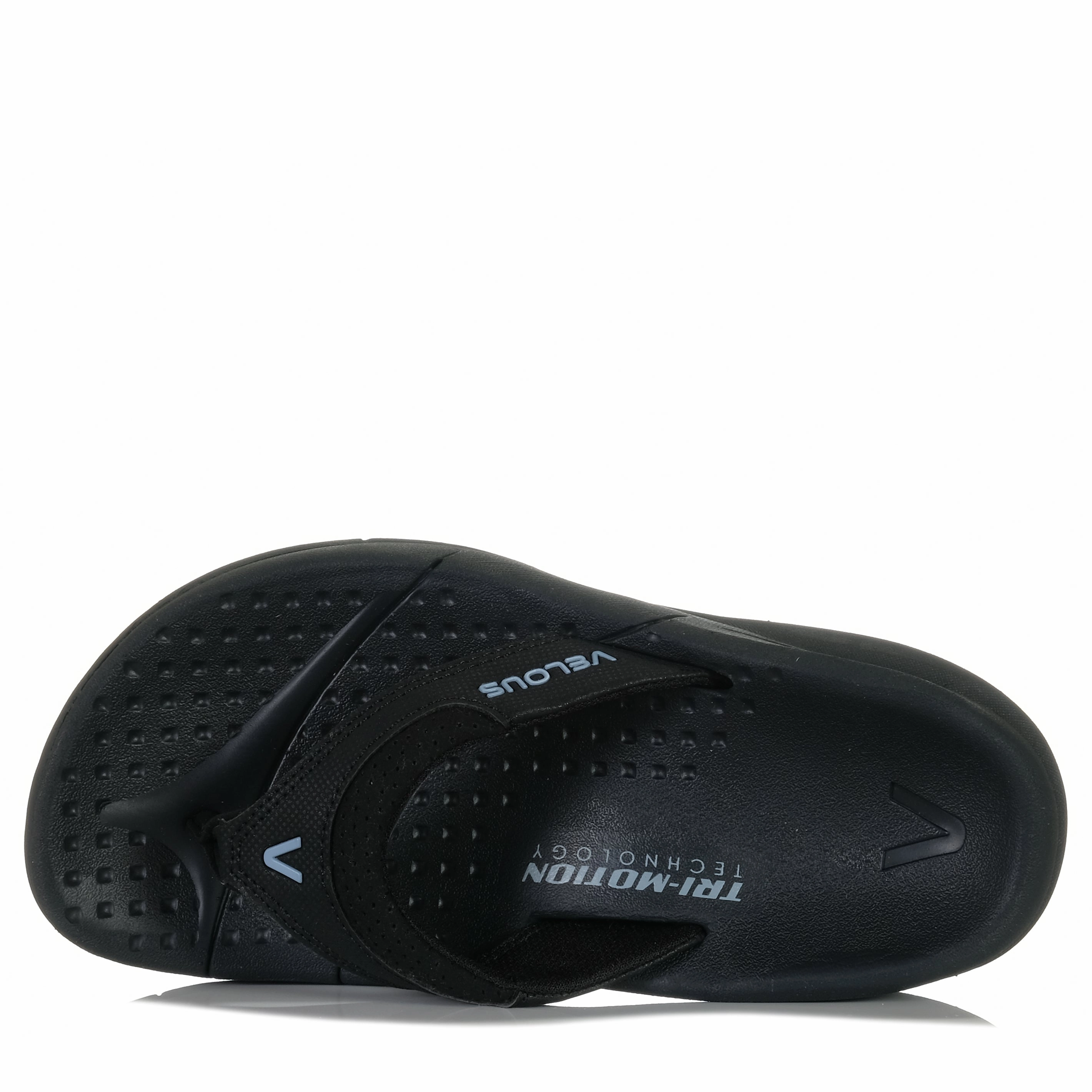 Velous Oceanside Flip Black/Light Blue Daily Comfort