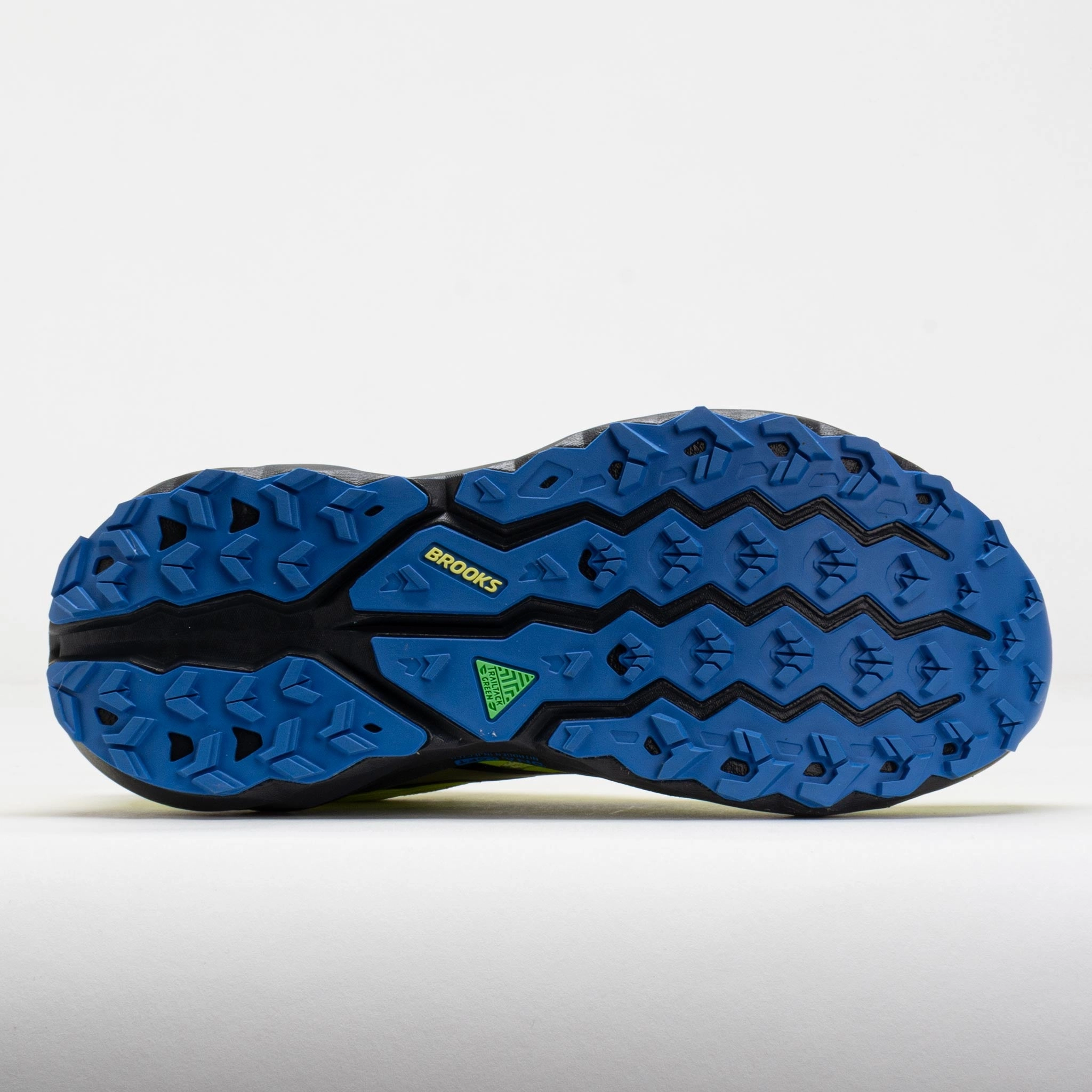 Ventilated Flow Brooks Cascadia 19 Men's Sunny Lime/Black/Blue