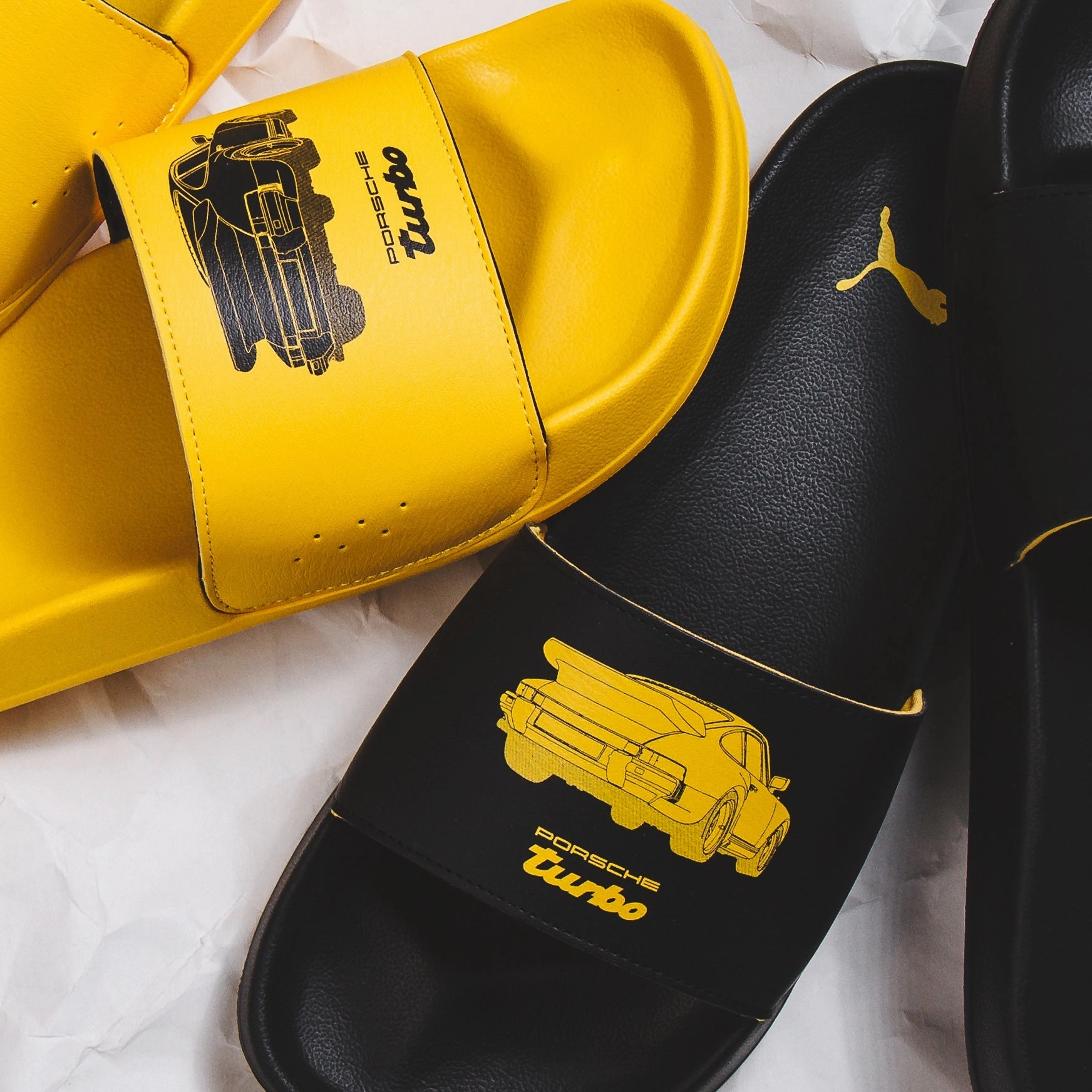 Versatile Step Puma Men PL Porsche Leadcat 2.0 Black Lemon 307568-01