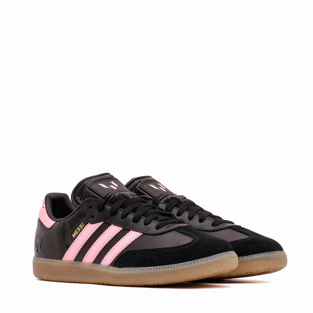 Versatile Style Adidas Men Samba Messi Black JP7845