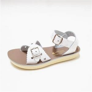 Vibrant Heeled Sandals Salt Water Sandals Sweetheart - White