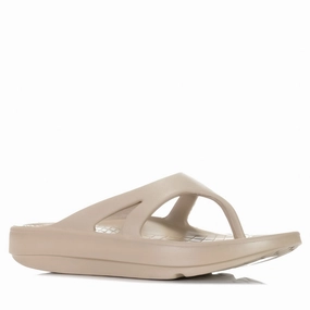 Skechers Relaxed Fit: Reply - Re-Bounce 3 Point Taupe Daily Essentials