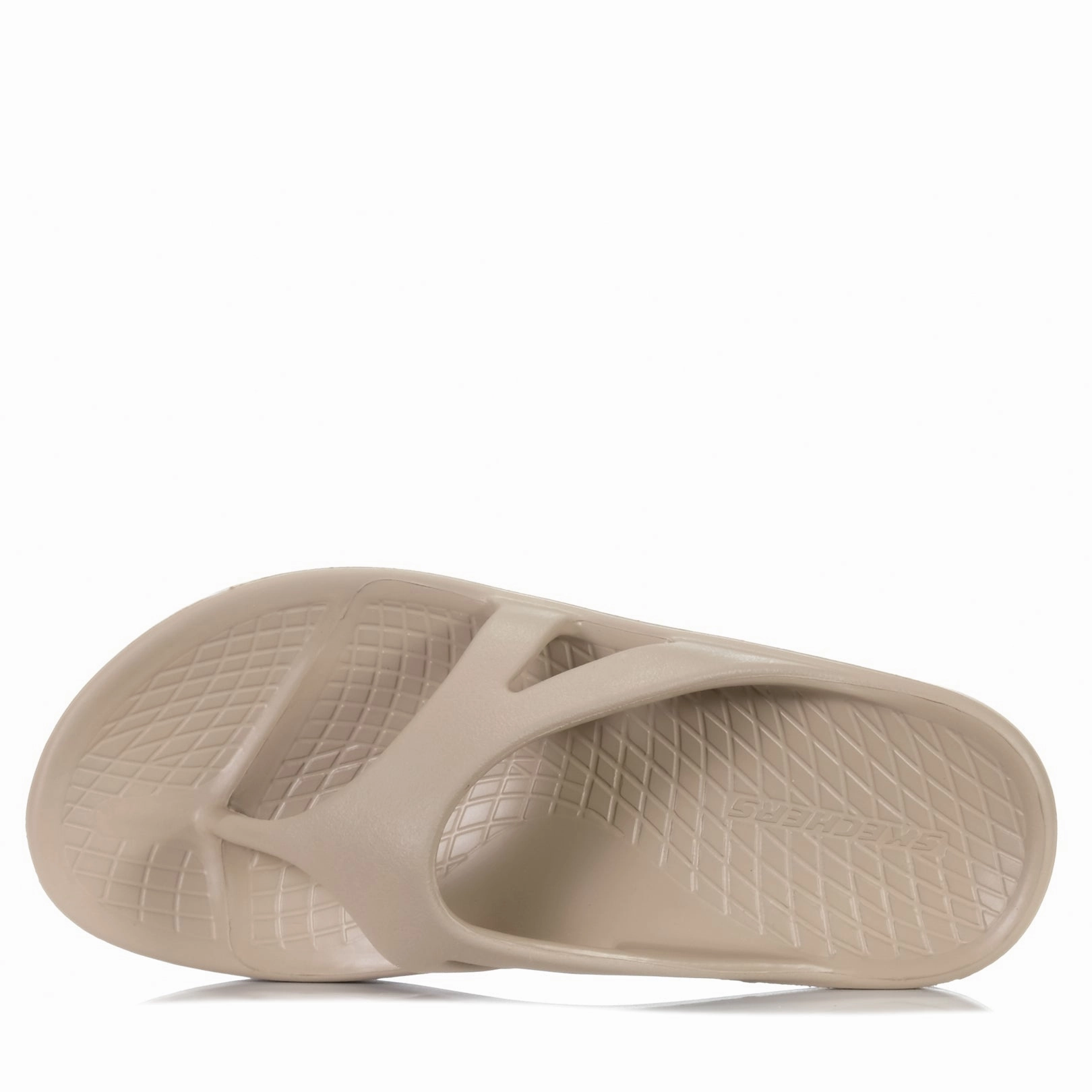 Vibrant Heeled Sandals Skechers Relaxed Fit: Reply - Re-Bounce 3 Point Taupe