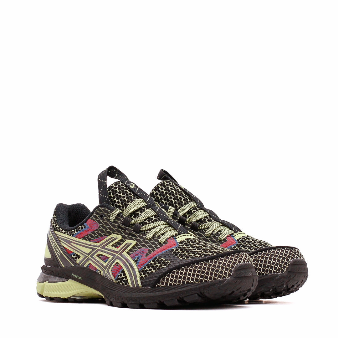 Walk Free Asics Men US4-S Gel-Terrain Black Neon Lime 1203A394-001