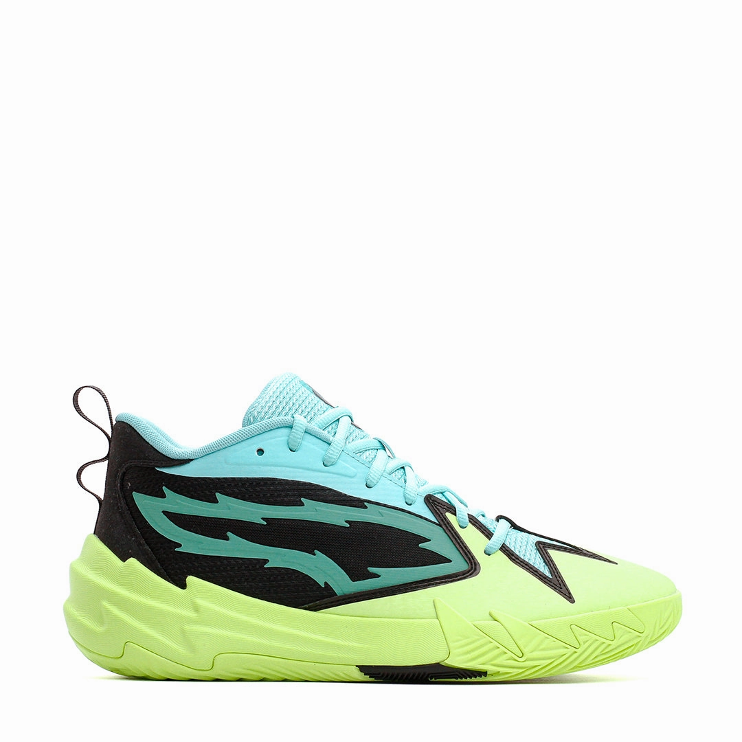 Walk Friendly Fit Puma Basketball Men Scoot Zeros Team Green Blue 310415-05