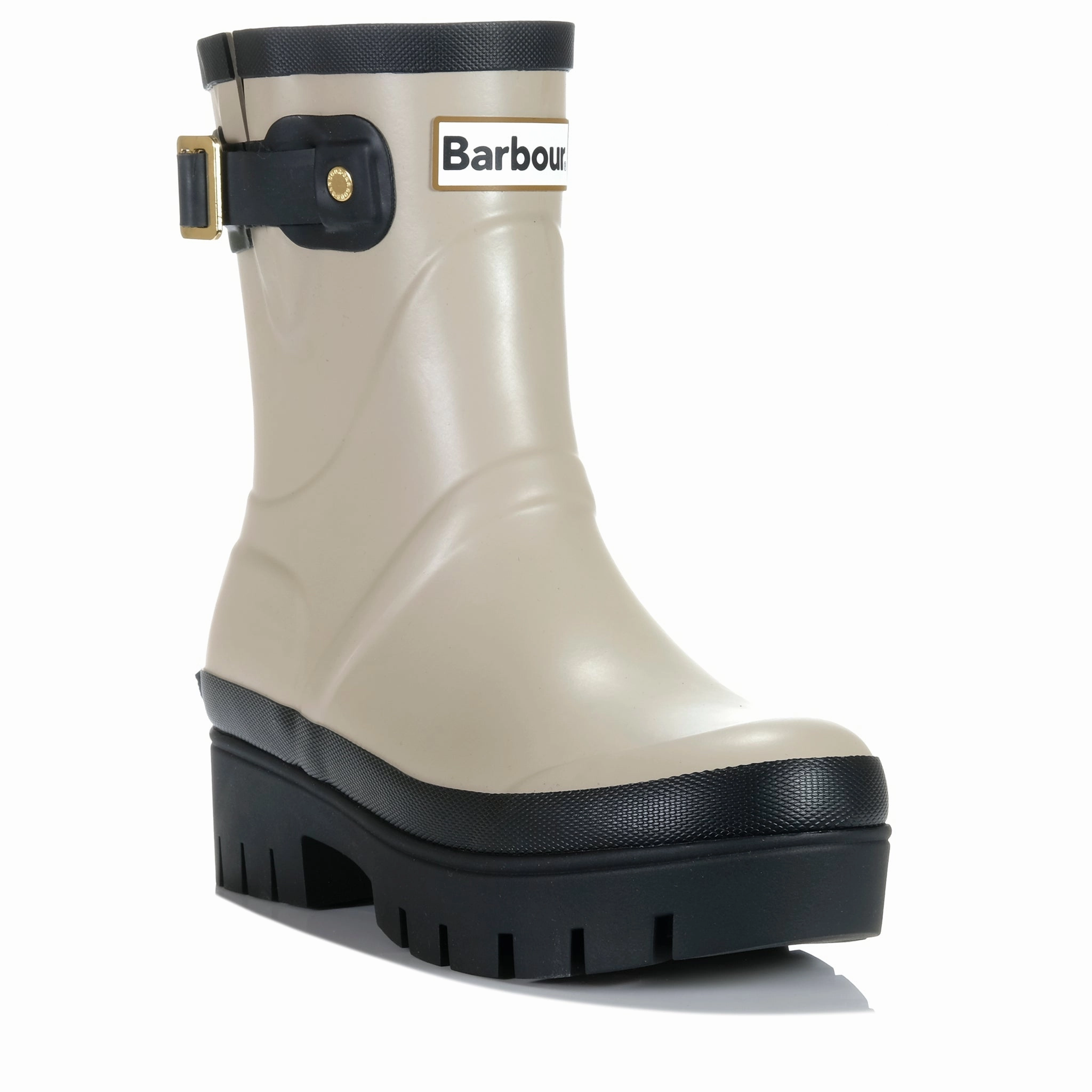 Washable Barbour Raelynn Wellingtons Light Sand/Black