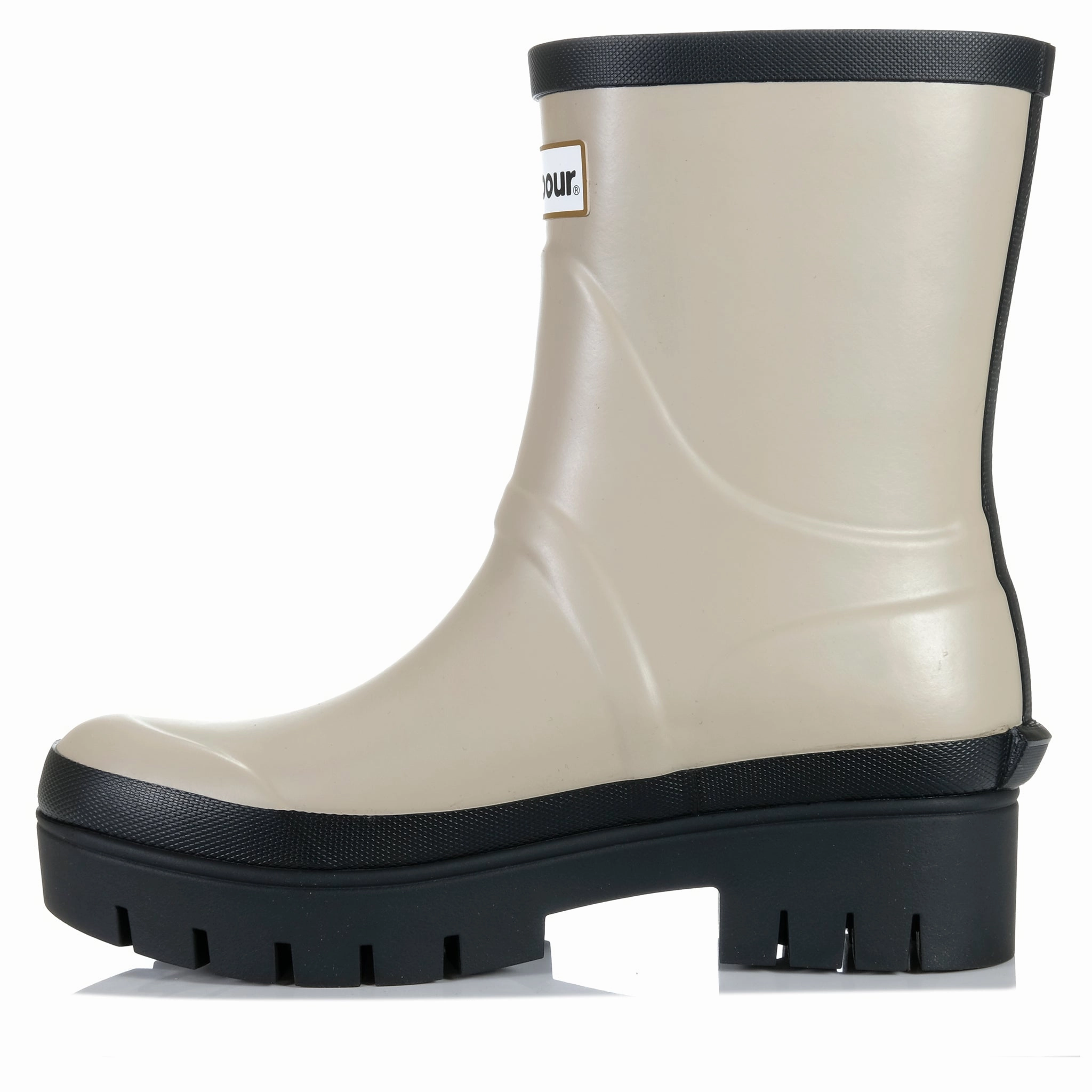 Washable Barbour Raelynn Wellingtons Light Sand/Black