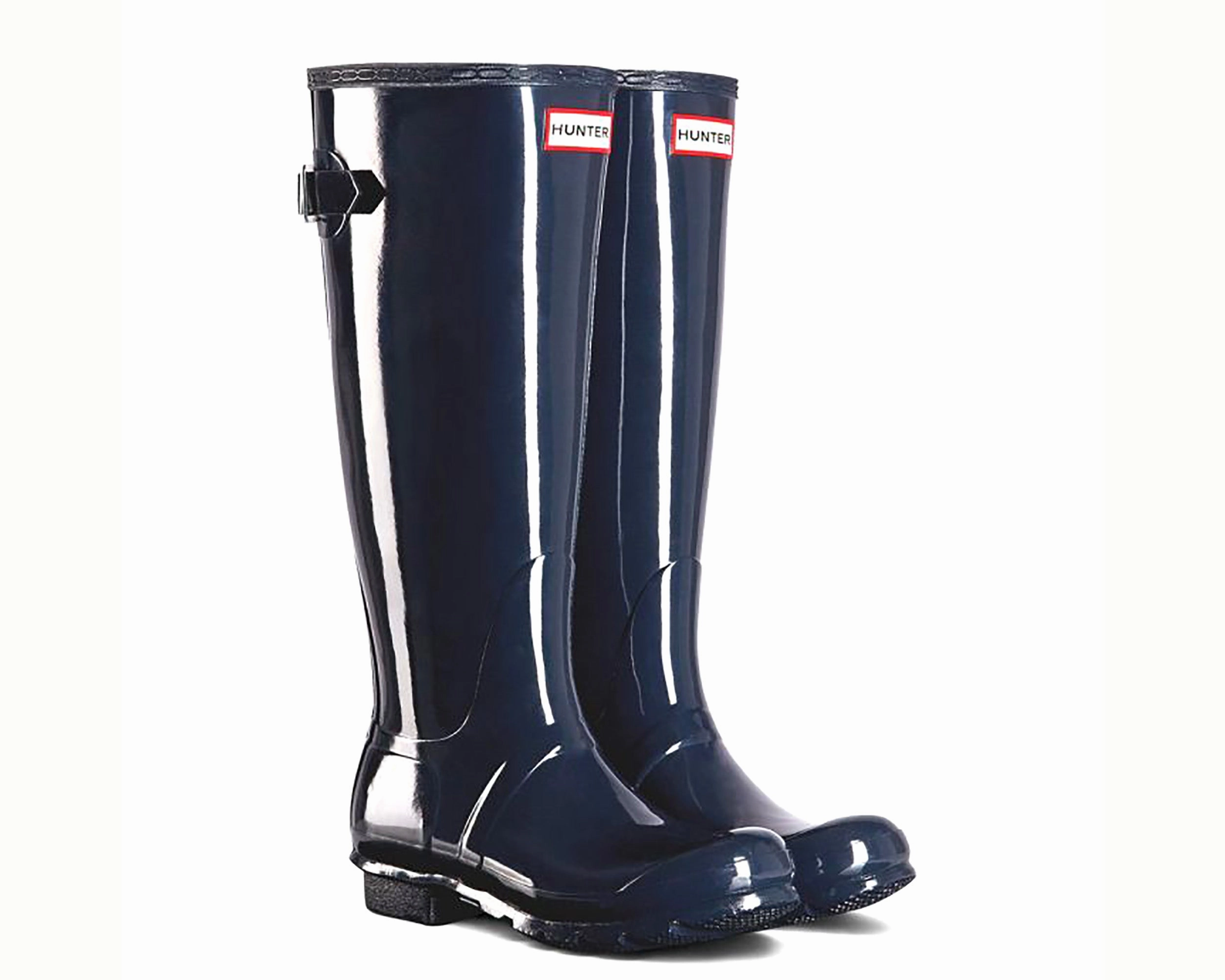 Water Block Women`s Original Adjustable Gloss Tall Rain Boots