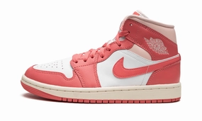 Flex Comfort Wmns Air Jordan 1 Mid 'Strawberries and Cream'