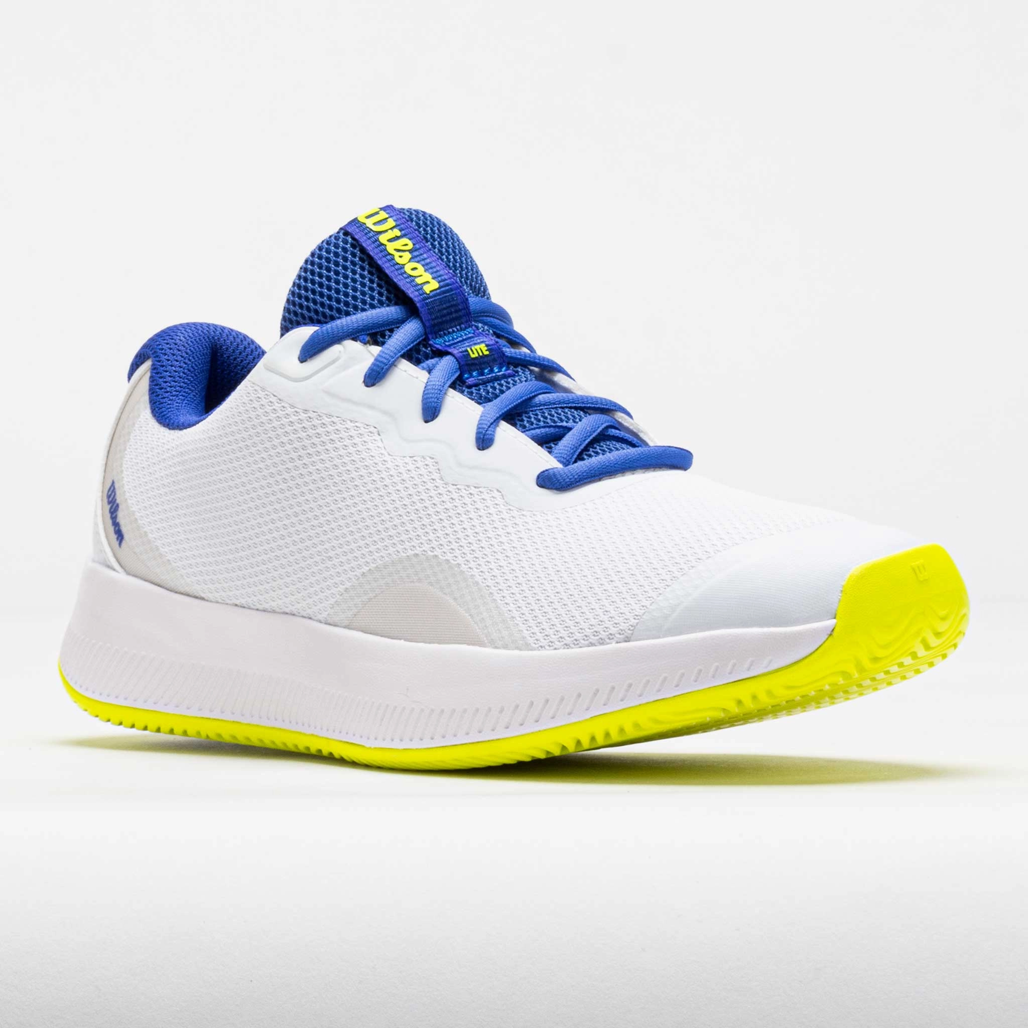 Wilson Intrigue Lite women's White/Amparo Blue/Safety Yellow Trail Energy Shoes