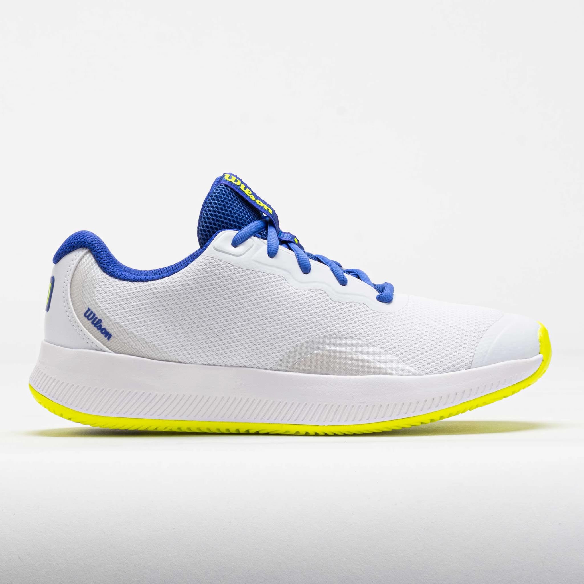 Wilson Intrigue Lite women's White/Amparo Blue/Safety Yellow Trail Energy Shoes