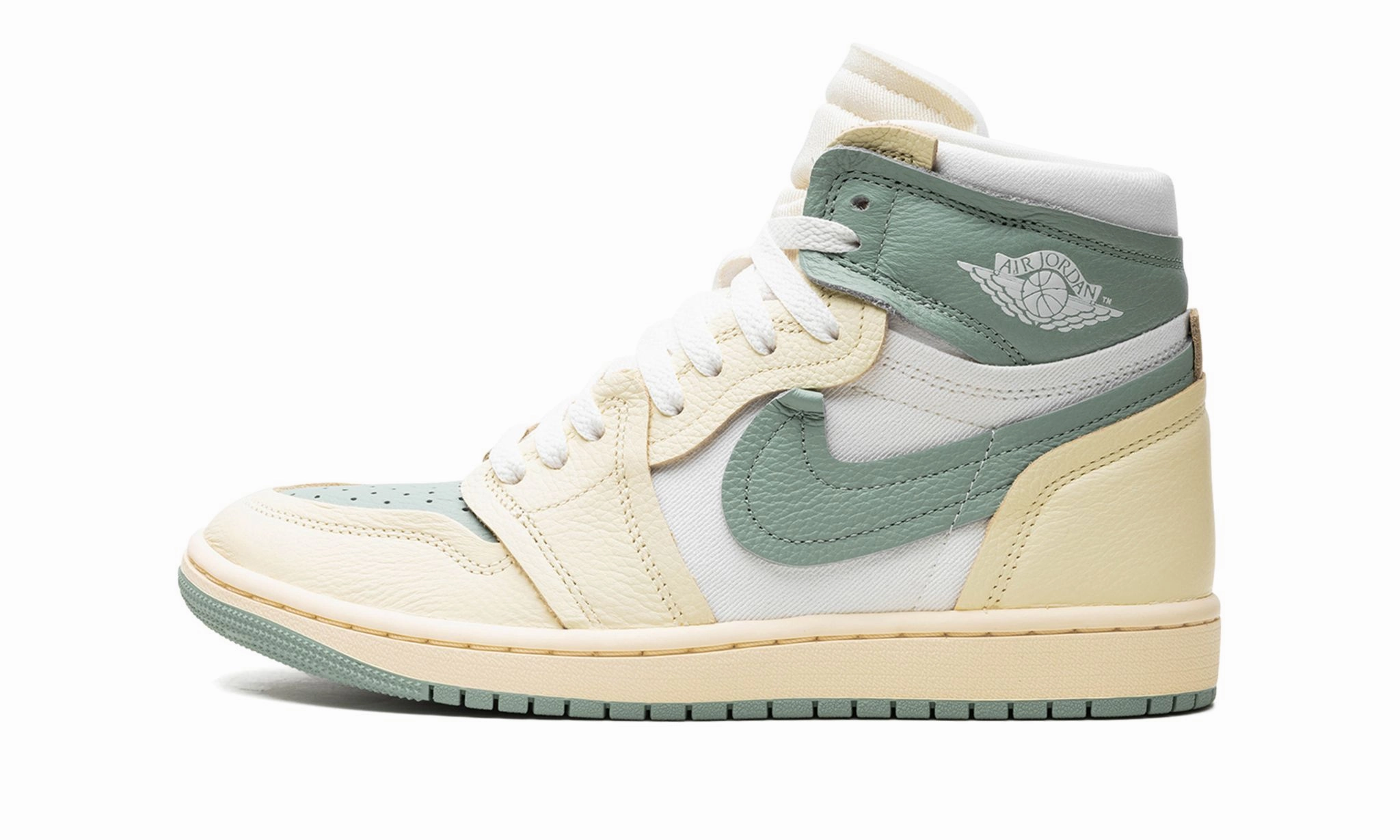 Farm Hike Soft White Wmns Air Jordan 1 High Method of Make 'Jade Smoke'