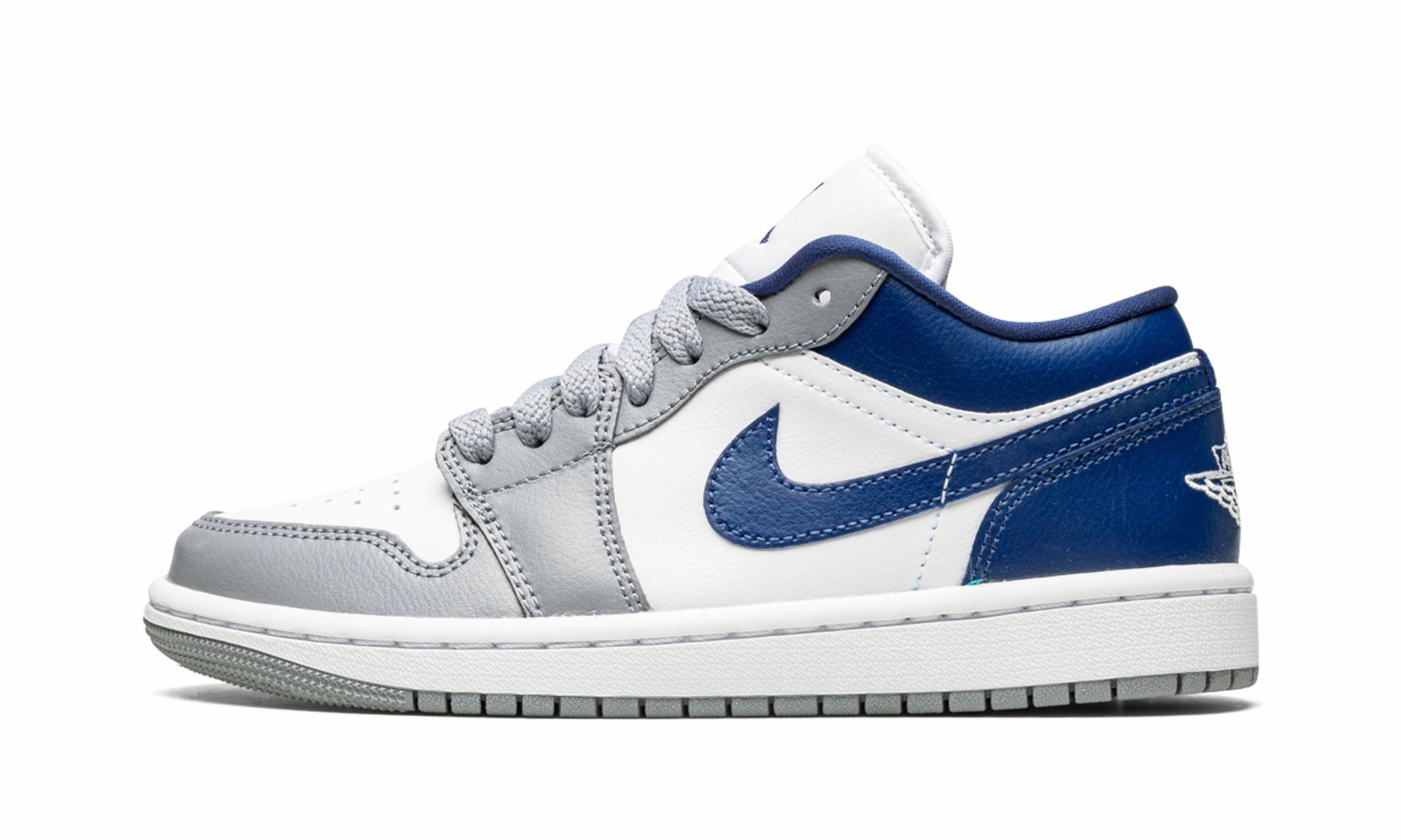 Wmns Air Jordan 1 Low Stealth French Blue White Star Jog