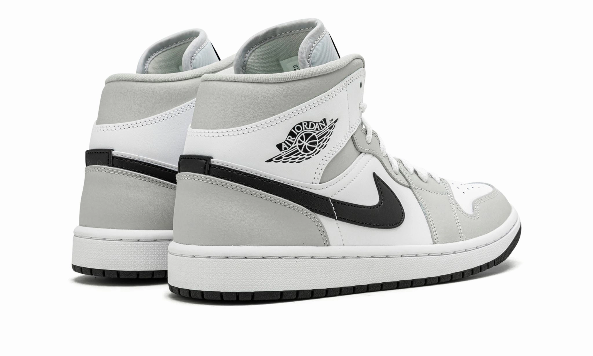 Wmns Air Jordan 1 Mid Grey FOG Layered construction