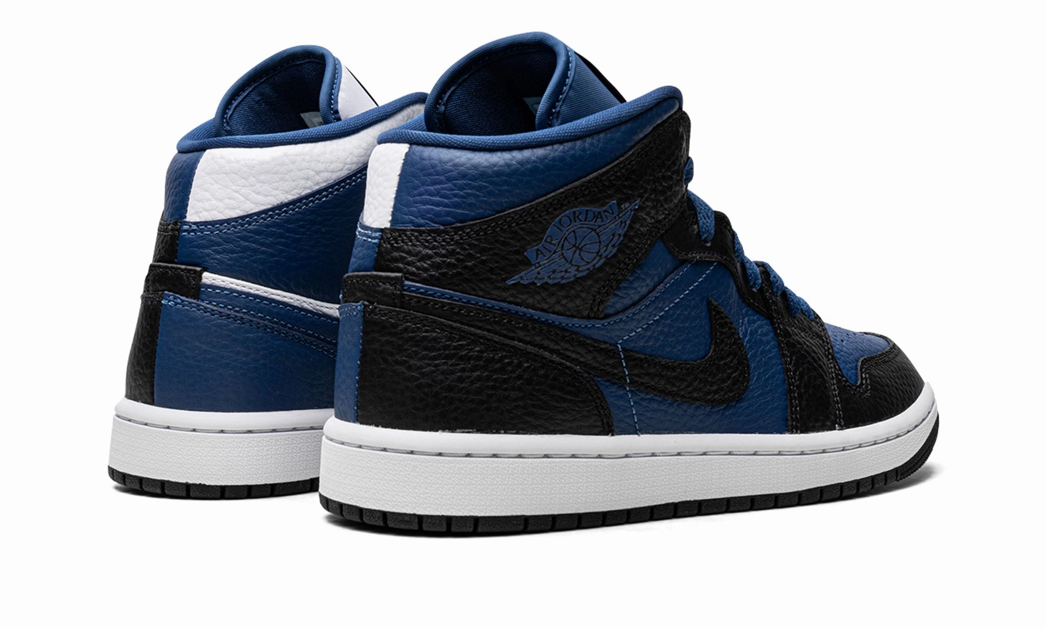 Wmns Air Jordan 1 Mid Split French Blue All-around touch