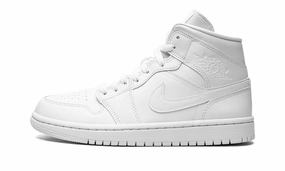 Bold materials Fashion-forward comfort Wmns Air Jordan Mid 'Triple White' 2022