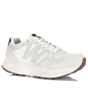 Woden Mathilde Runner Blanc De Blanc Soft Lining Boosted look