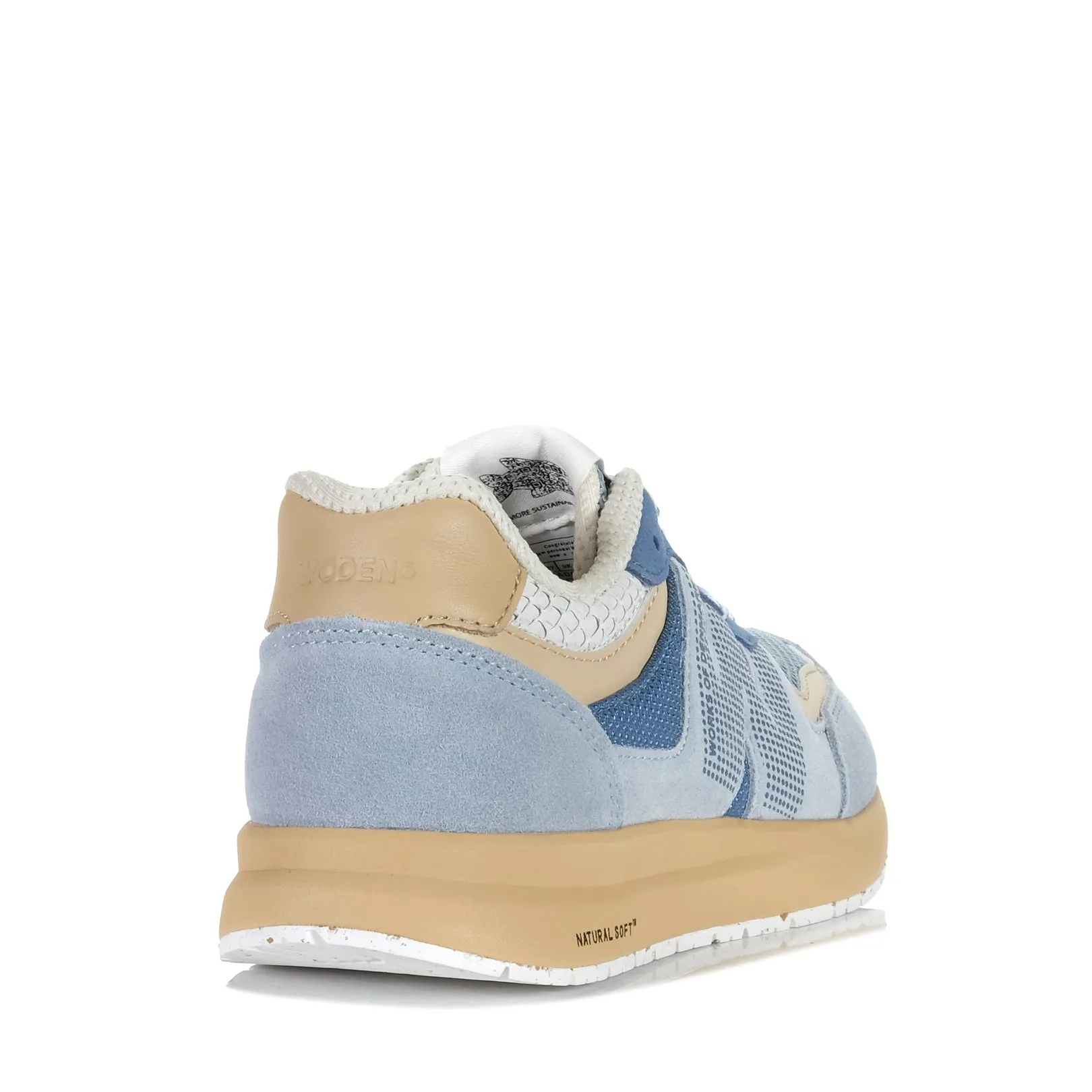 Woden Rigmor Open Mesh Ice Blue Comfort Edge