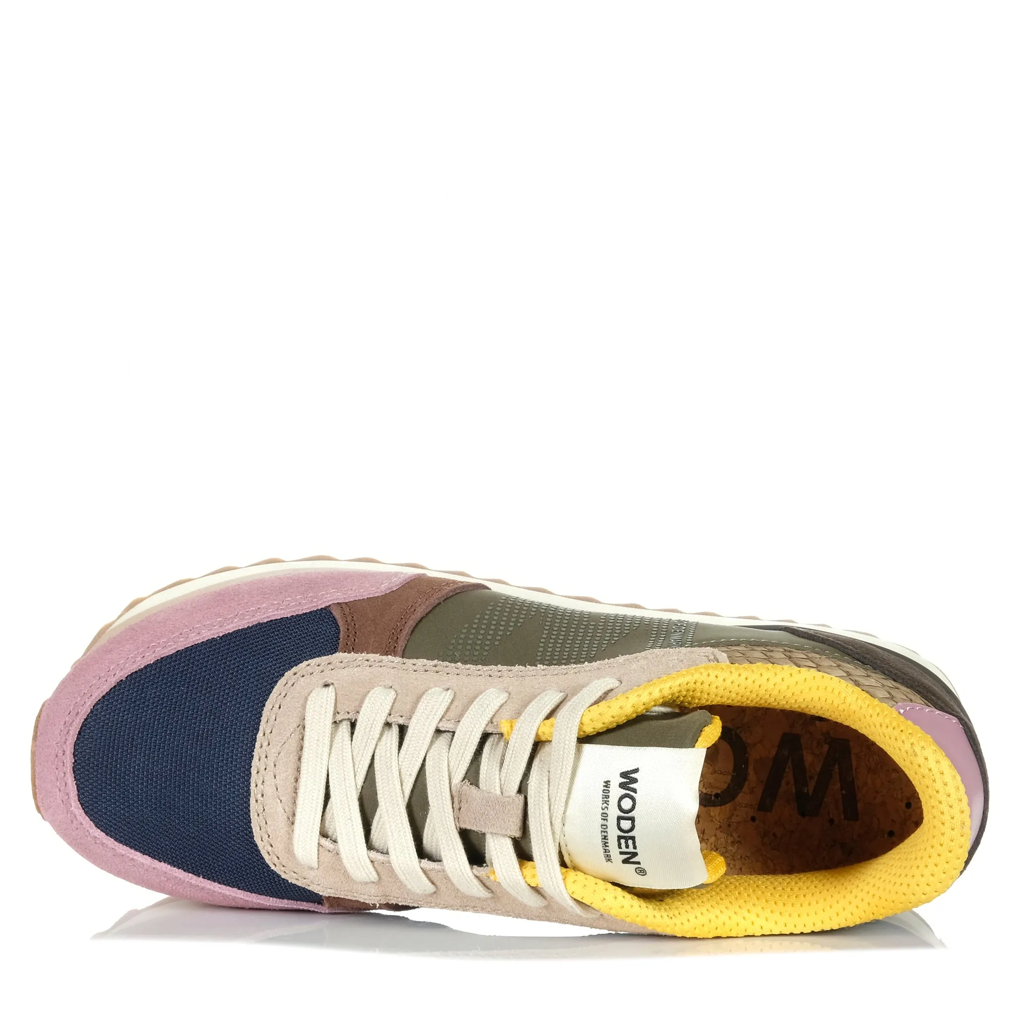 Woden Ronja Plateau Dark Algae Multi Street Wear