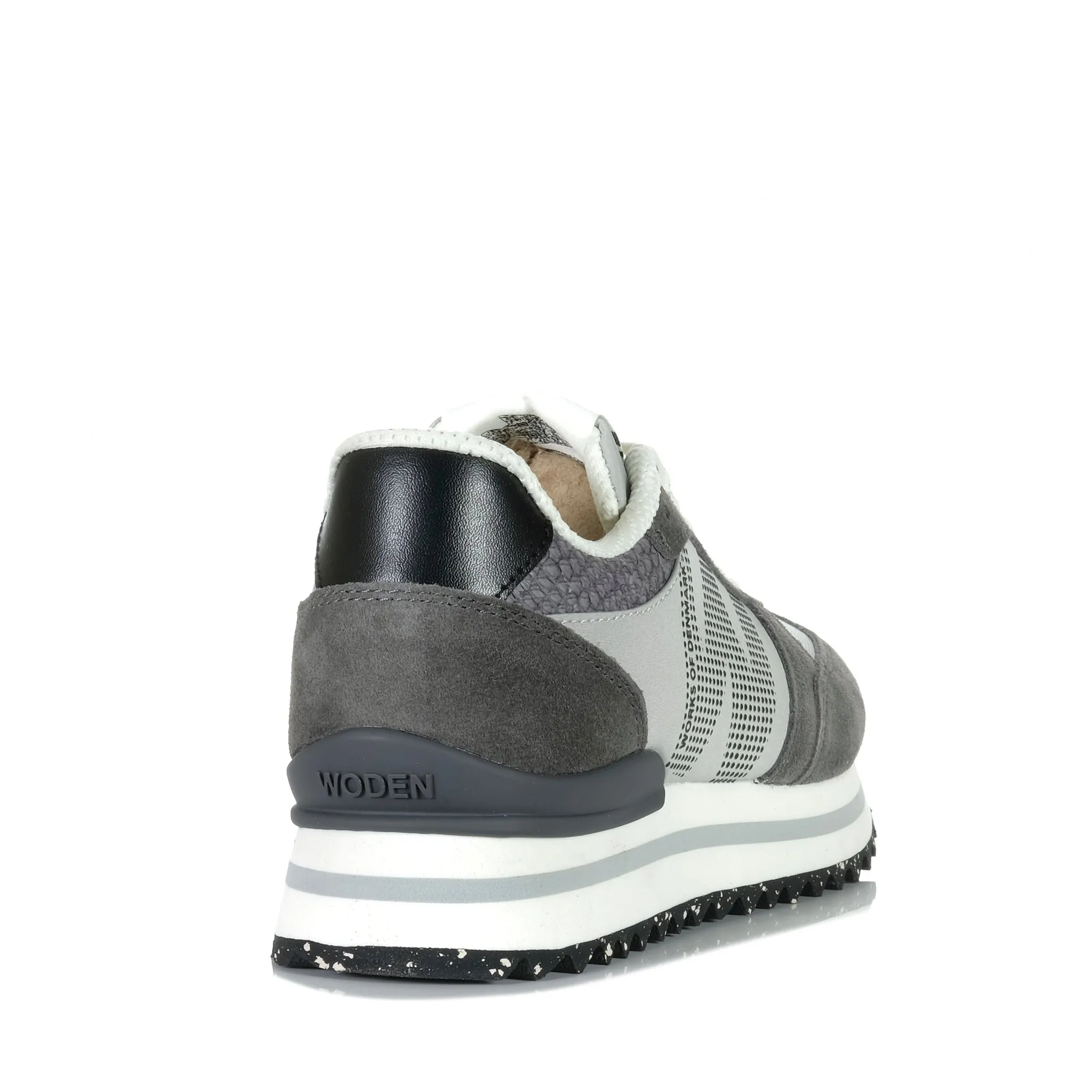 Woden Ronja Plateau Dark Grey Multi Durable Construction