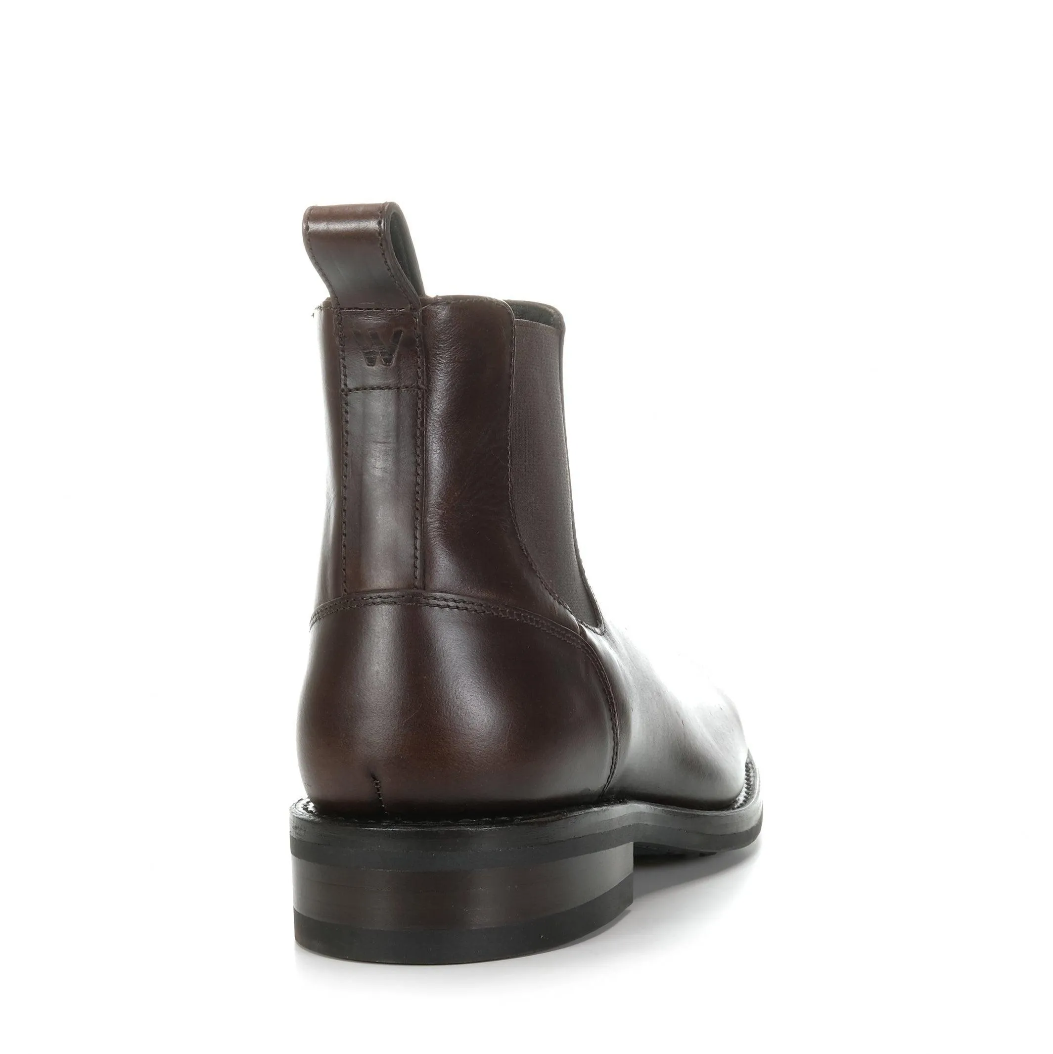 Wolverine BLVD Chelsea Mens Brown Elastic laces