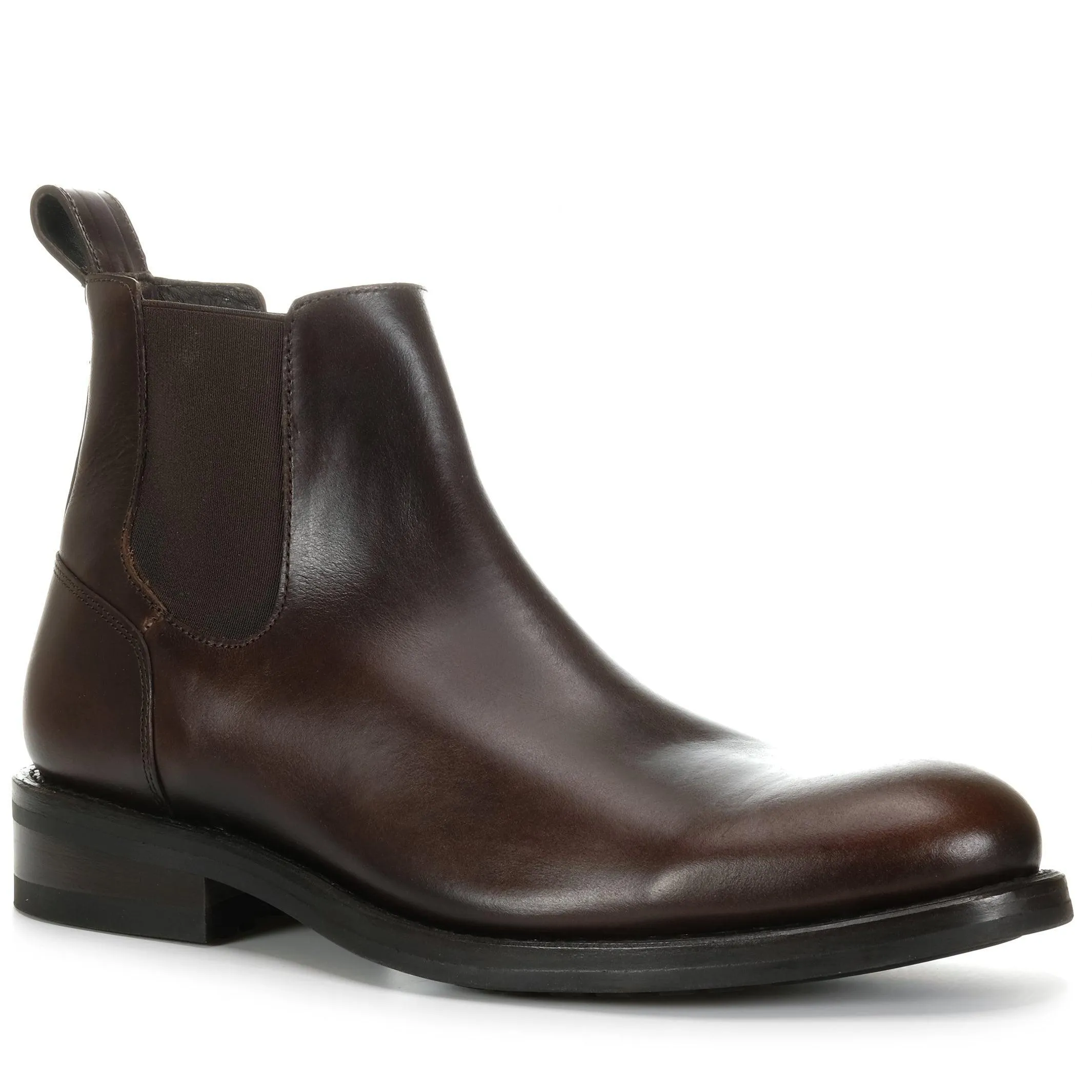 Wolverine BLVD Chelsea Mens Brown Elastic laces